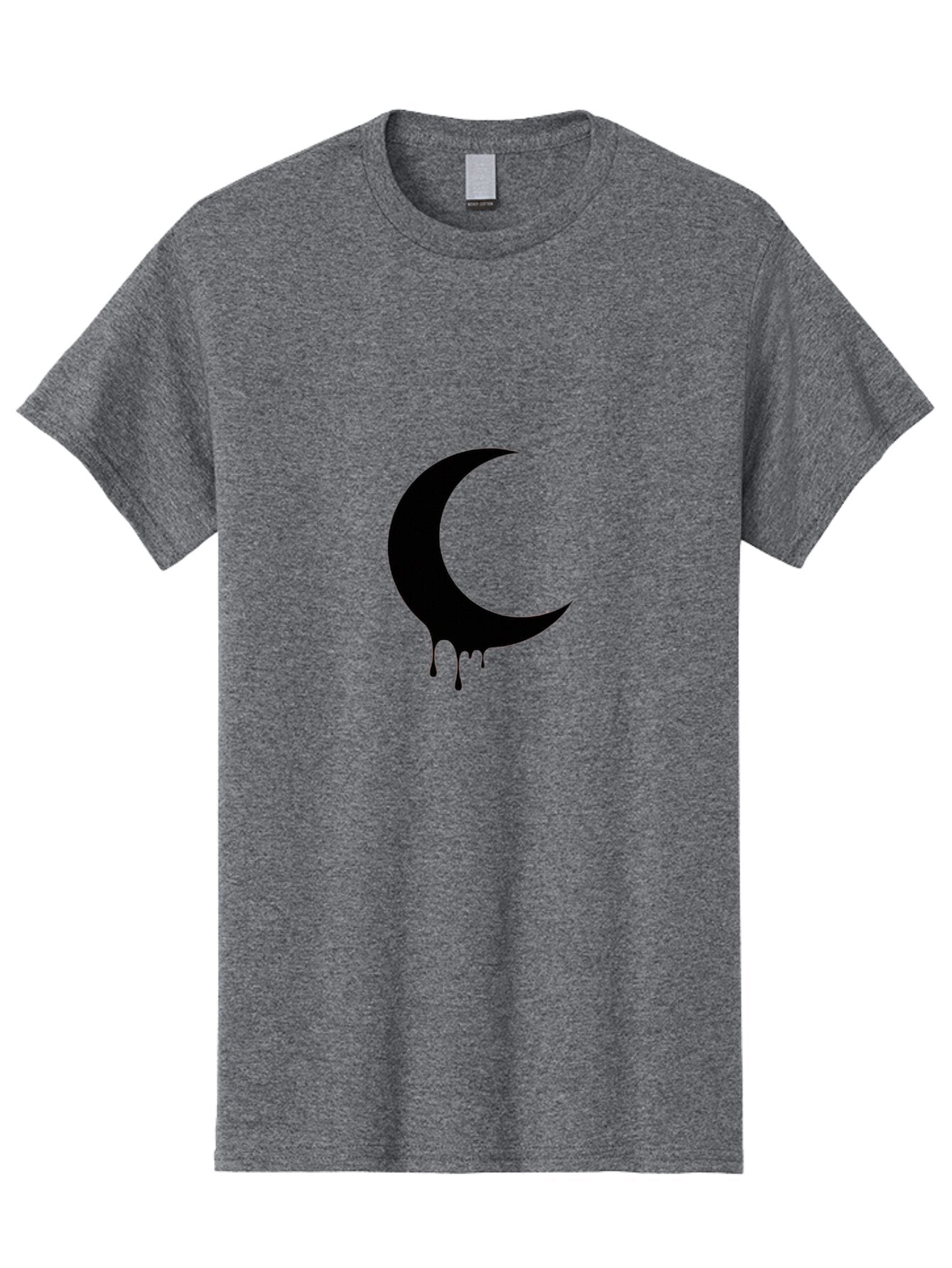 Crescent-Moon-Dripping Men'S Graphic Tee, 100% Cotton, Comfortable Casual Summer Wear, Machine Washable, Vintage Camera, Old Camera, Antique Camera, Black Camera, Classic Photography, Photography Equipment, Nostalgic Device, Film Camera, Baq593 13