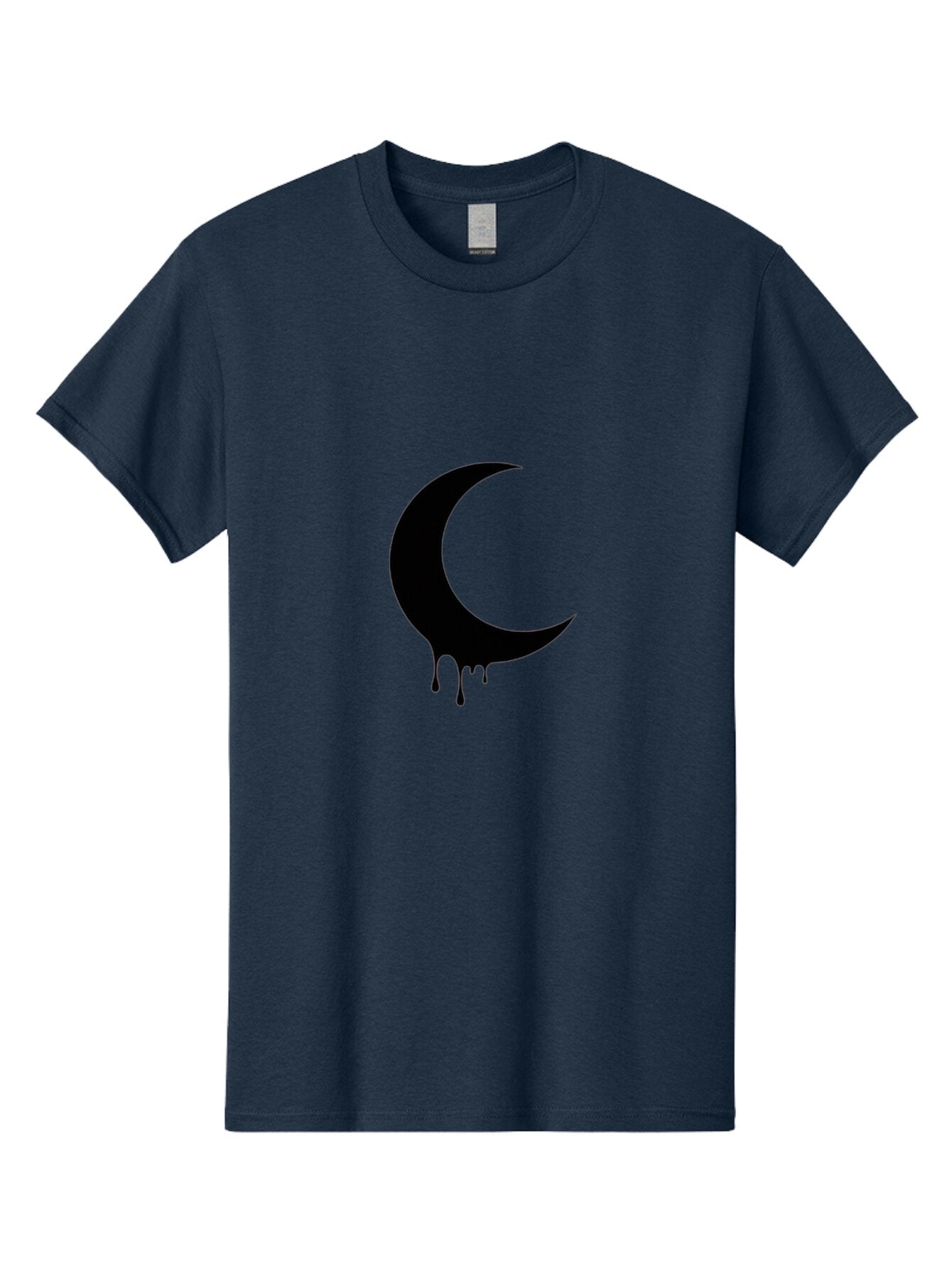 Crescent-Moon-Dripping Men'S Graphic Tee, 100% Cotton, Comfortable Casual Summer Wear, Machine Washable, Vintage Camera, Old Camera, Antique Camera, Black Camera, Classic Photography, Photography Equipment, Nostalgic Device, Film Camera, Baq593 9