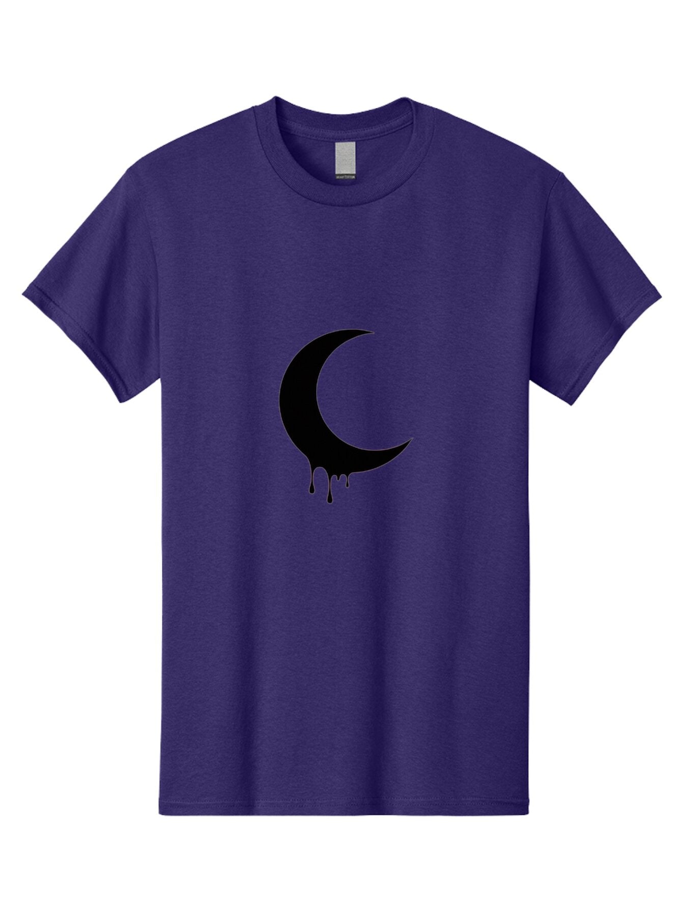 Crescent-Moon-Dripping Men'S Graphic Tee, 100% Cotton, Comfortable Casual Summer Wear, Machine Washable, Vintage Camera, Old Camera, Antique Camera, Black Camera, Classic Photography, Photography Equipment, Nostalgic Device, Film Camera, Baq593 8