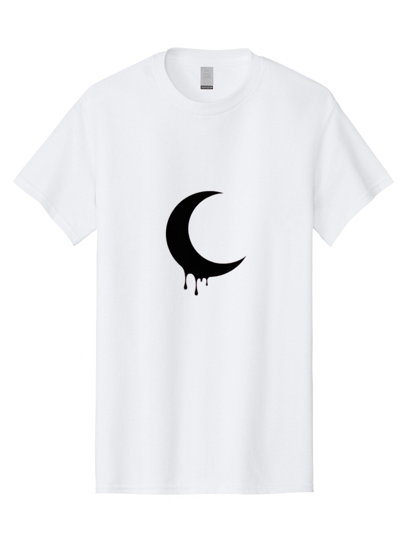 Crescent-Moon-Dripping Men'S Graphic Tee, 100% Cotton, Comfortable Casual Summer Wear, Machine Washable, Vintage Camera, Old Camera, Antique Camera, Black Camera, Classic Photography, Photography Equipment, Nostalgic Device, Film Camera, Baq593 15