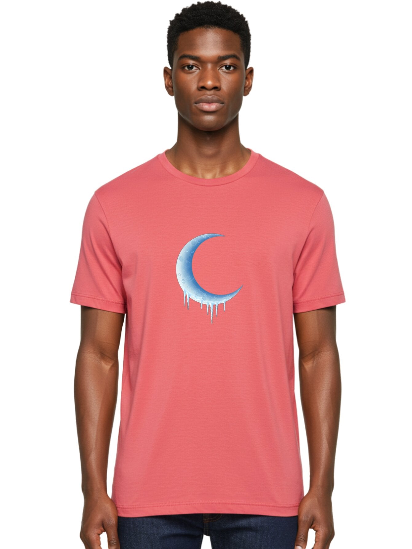 Crescent-Moon-Melting Men'S Graphic Tee, 100% Cotton, Comfortable Casual Summer Wear, Machine Washable, Vintage Camera, Old Camera, Antique Camera, Black Camera, Classic Photography, Photography Equipment, Nostalgic Device, Film Camera, Baq594 28