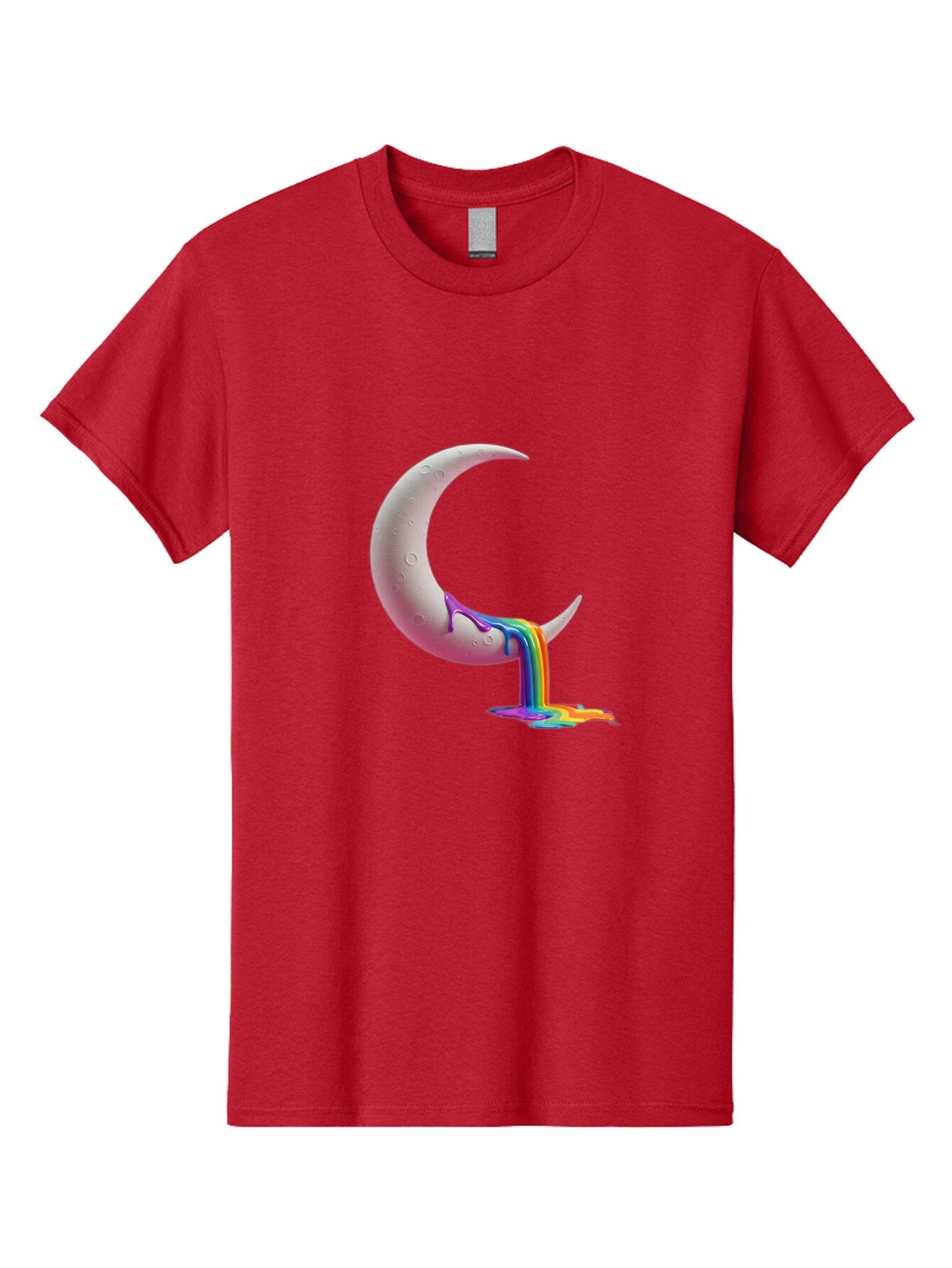 Crescent-Moon-With-Rainbow-Liquid Men'S Graphic Tee, 100% Cotton, Comfortable Casual Summer Wear, Machine Washable, Vintage Camera, Old Camera, Antique Camera, Black Camera, Classic Photography, Photography Equipment, Nostalgic Device, Baq596 12