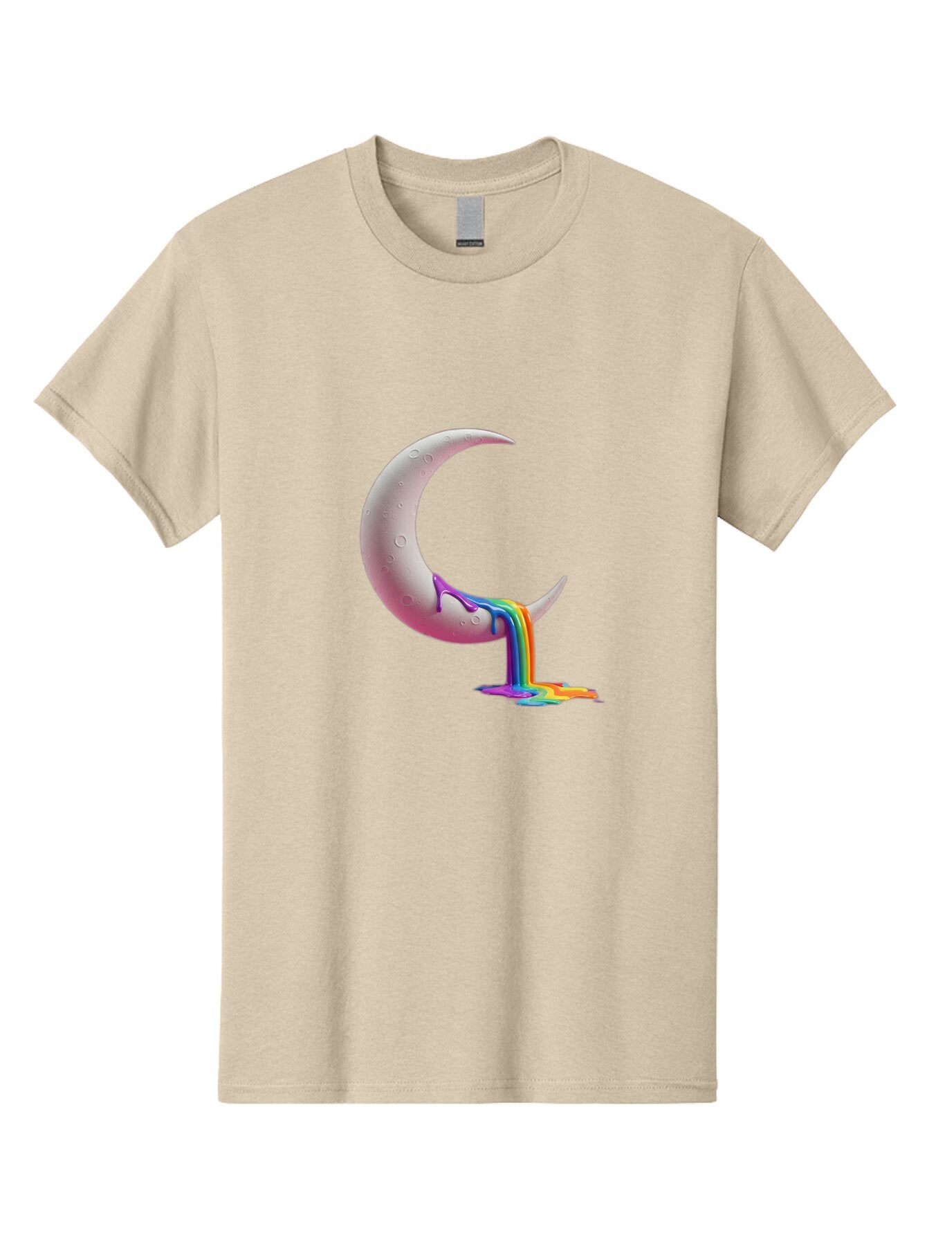 Crescent-Moon-With-Rainbow-Liquid Men'S Graphic Tee, 100% Cotton, Comfortable Casual Summer Wear, Machine Washable, Vintage Camera, Old Camera, Antique Camera, Black Camera, Classic Photography, Photography Equipment, Nostalgic Device, Baq596 9