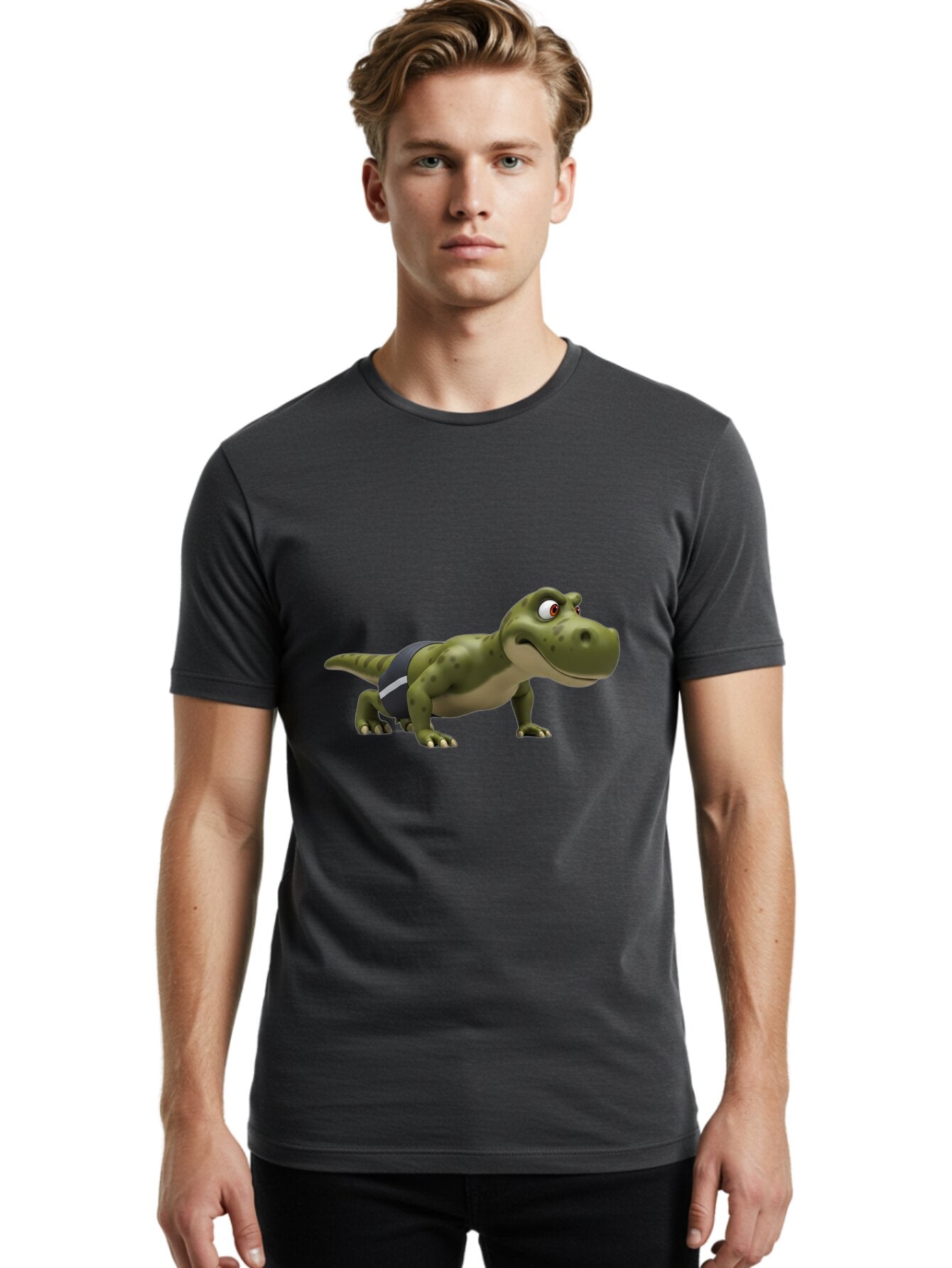 Crocodile Men'S Graphic Tee, 100% Cotton, Comfortable Casual Summer Wear, Machine Washable, Vintage Camera, Old Camera, Antique Camera, Black Camera, Classic Photography, Photography Equipment, Nostalgic Device, Film Camera, Camera Art Baq599 17