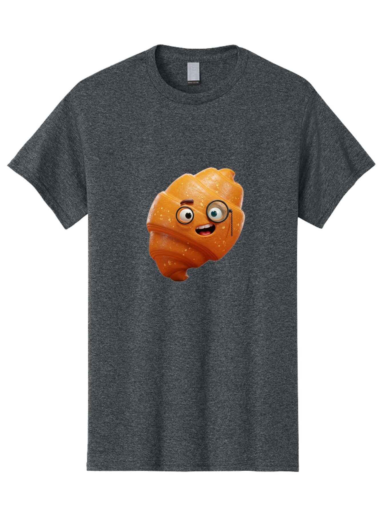 Croissant-1 Men'S Graphic Tee, 100% Cotton, Comfortable Casual Summer Wear, Machine Washable, Vintage Camera, Old Camera, Antique Camera, Black Camera, Classic Photography, Photography Equipment, Nostalgic Device, Film Camera, Camera Art Baq600 4
