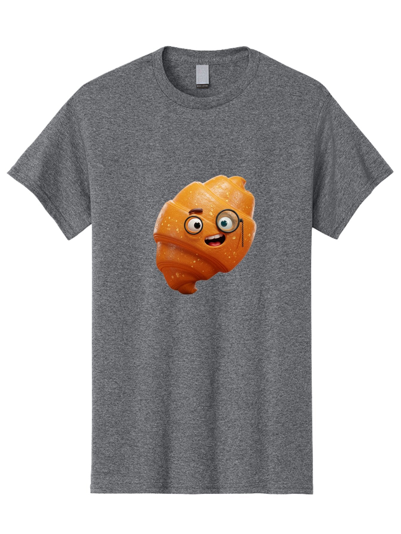 Croissant-1 Men'S Graphic Tee, 100% Cotton, Comfortable Casual Summer Wear, Machine Washable, Vintage Camera, Old Camera, Antique Camera, Black Camera, Classic Photography, Photography Equipment, Nostalgic Device, Film Camera, Camera Art Baq600 3