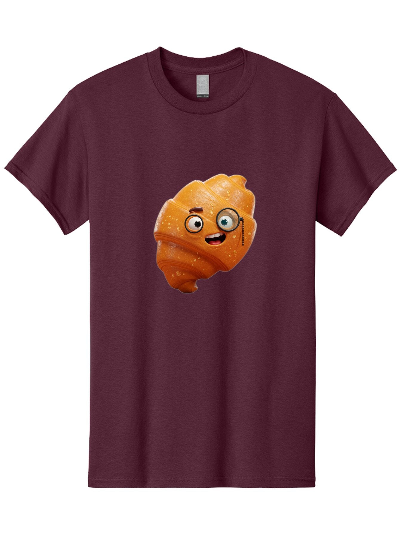 Croissant-1 Men'S Graphic Tee, 100% Cotton, Comfortable Casual Summer Wear, Machine Washable, Vintage Camera, Old Camera, Antique Camera, Black Camera, Classic Photography, Photography Equipment, Nostalgic Device, Film Camera, Camera Art Baq600 6