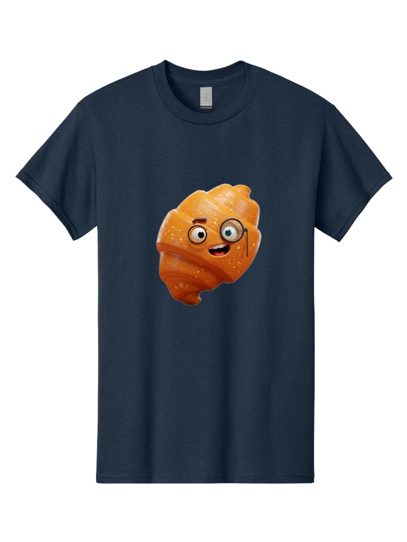 Croissant-1 Men'S Graphic Tee, 100% Cotton, Comfortable Casual Summer Wear, Machine Washable, Vintage Camera, Old Camera, Antique Camera, Black Camera, Classic Photography, Photography Equipment, Nostalgic Device, Film Camera, Camera Art Baq600 15