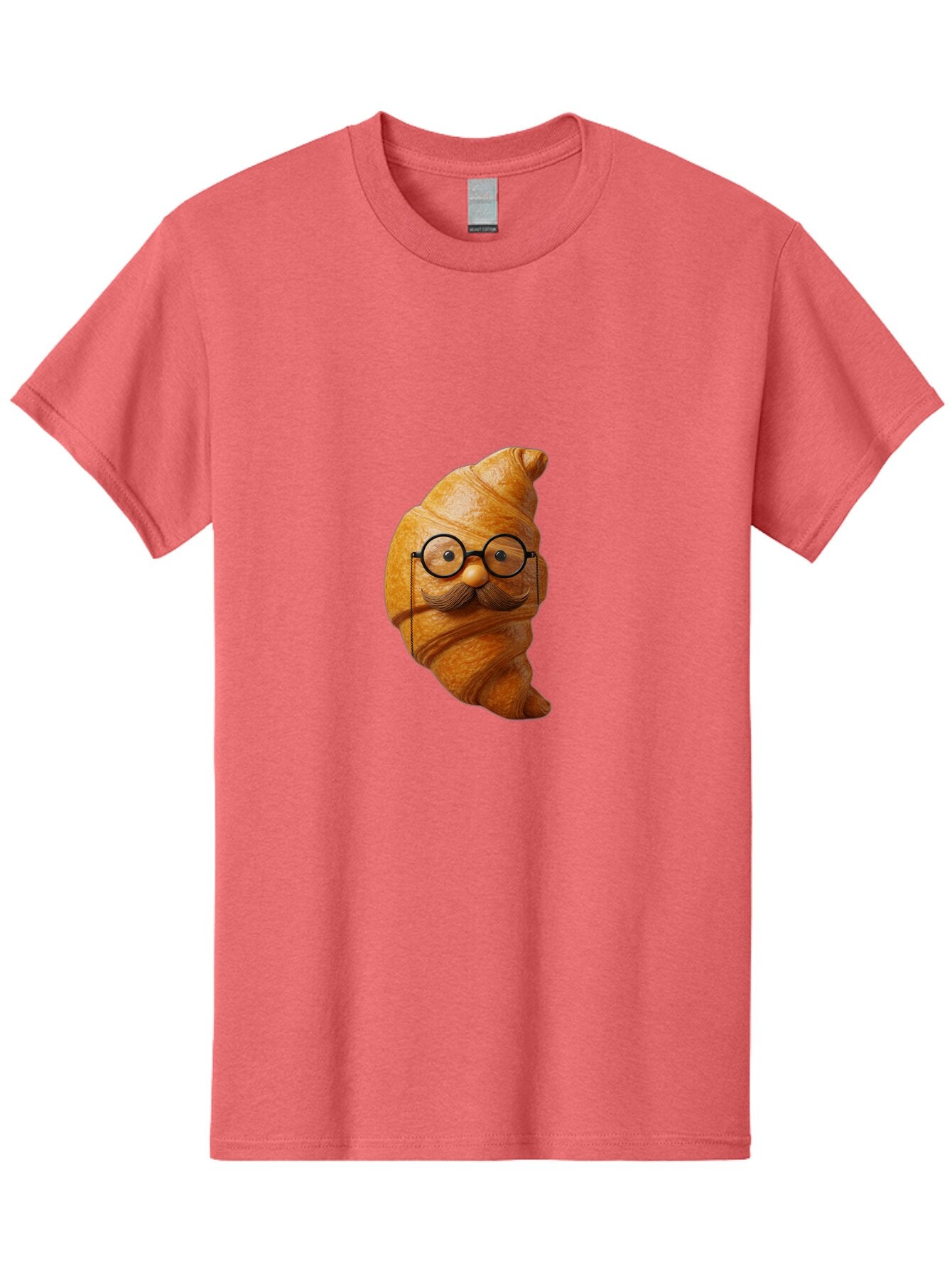 Croissant-Character Men'S Graphic Tee, 100% Cotton, Comfortable Casual Summer Wear, Machine Washable, Vintage Camera, Old Camera, Antique Camera, Black Camera, Classic Photography, Photography Equipment, Nostalgic Device, Film Camera, Baq601 6