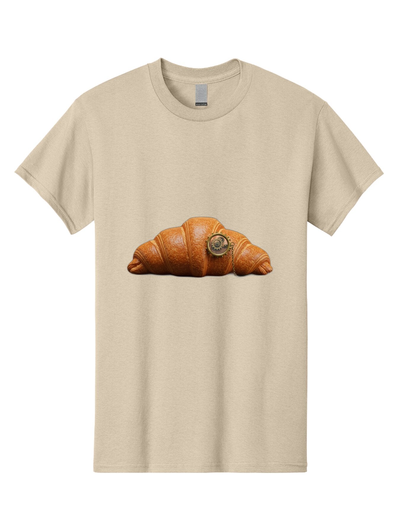 Croissant-Pocket-Watch Men'S Graphic Tee, 100% Cotton, Comfortable Casual Summer Wear, Machine Washable, Vintage Camera, Old Camera, Antique Camera, Black Camera, Classic Photography, Photography Equipment, Nostalgic Device, Film Camera, Baq603 12