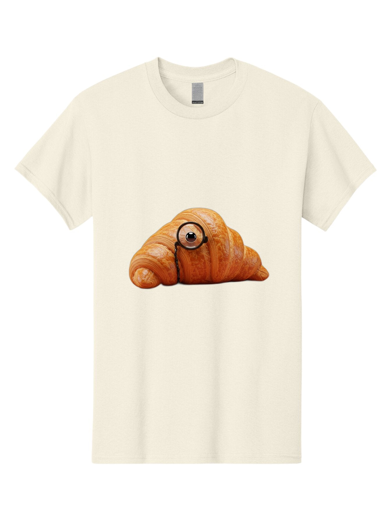 Croissant-With-Eyeglasses Men'S Graphic Tee, 100% Cotton, Comfortable Casual Summer Wear, Machine Washable, Vintage Camera, Old Camera, Antique Camera, Black Camera, Classic Photography, Photography Equipment, Nostalgic Device, Film Camera, Baq605 15