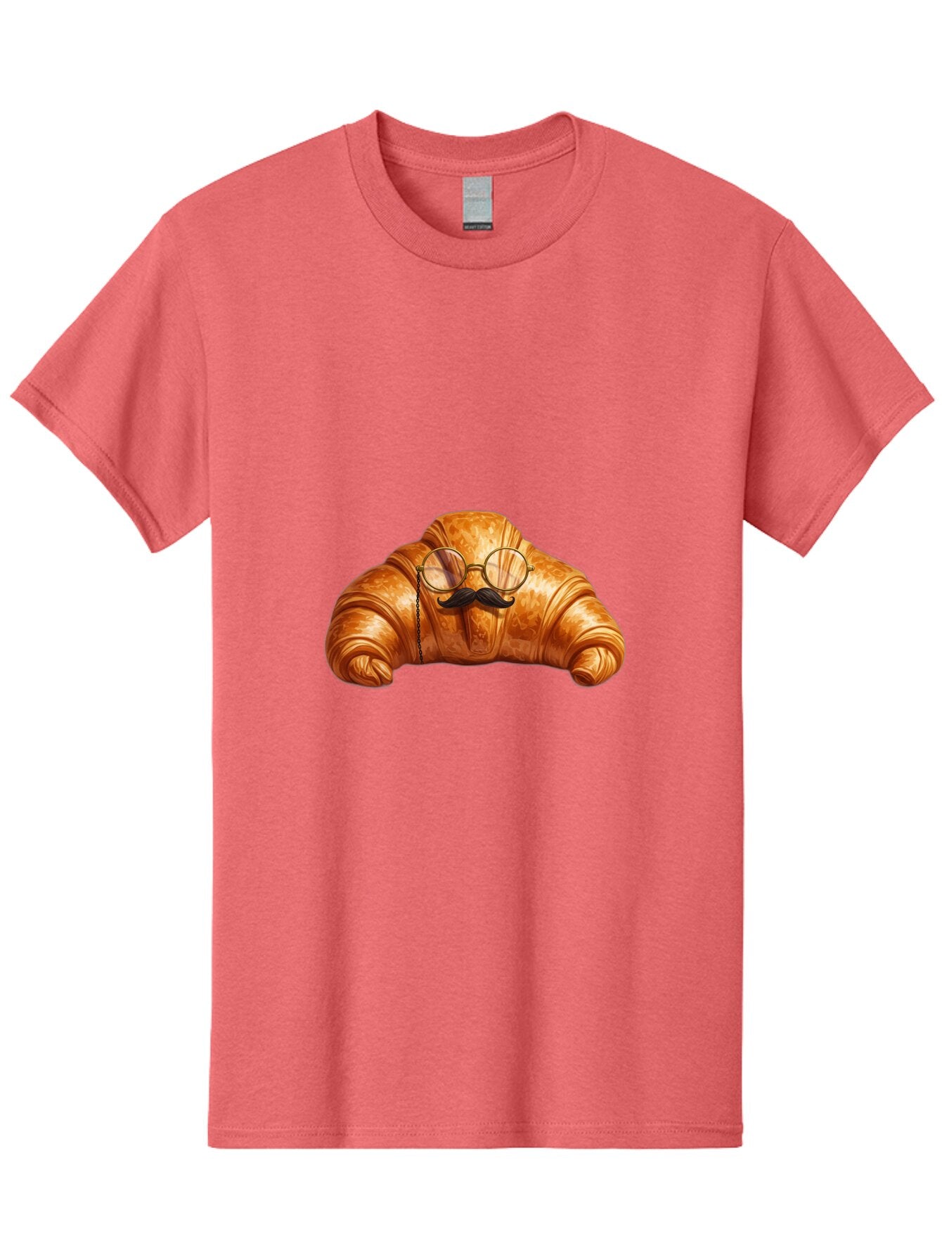 Croissant-With-Glasses-And-Mustache Men'S Graphic Tee, 100% Cotton, Comfortable Casual Summer Wear, Machine Washable, Vintage Camera, Old Camera, Antique Camera, Black Camera, Classic Photography, Photography Equipment, Nostalgic Device, Baq607 9