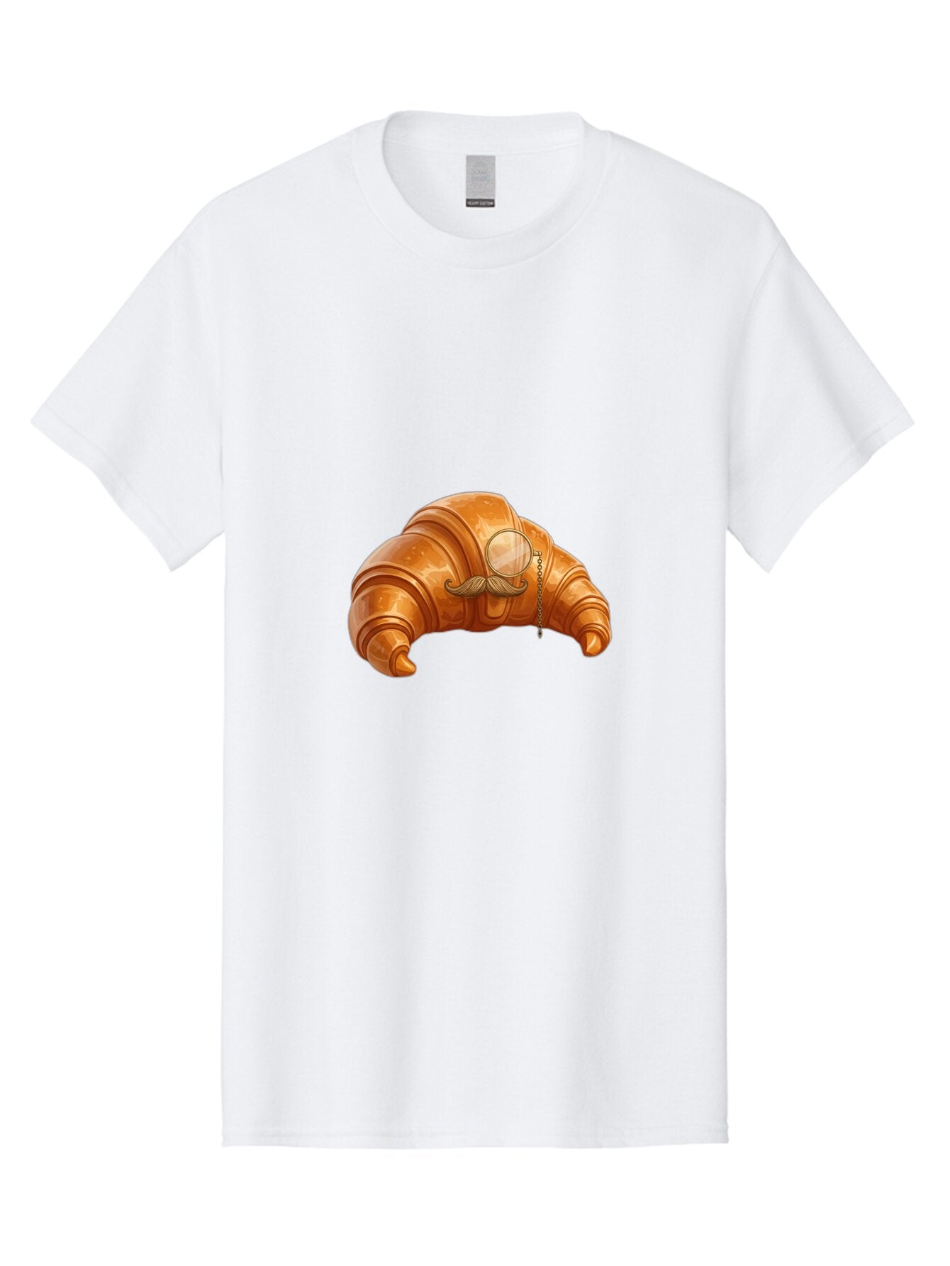 Croissant-With-Mustache Men'S Graphic Tee, 100% Cotton, Comfortable Casual Summer Wear, Machine Washable, Vintage Camera, Old Camera, Antique Camera, Black Camera, Classic Photography, Photography Equipment, Nostalgic Device, Film Camera, Baq611 12