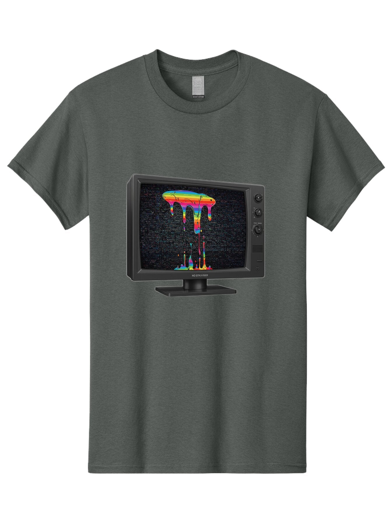 Crt-Tv-Screen Men'S Graphic Tee, 100% Cotton, Comfortable Casual Summer Wear, Machine Washable, Vintage Camera, Old Camera, Antique Camera, Black Camera, Classic Photography, Photography Equipment, Nostalgic Device, Film Camera, Camera Art Baq613 12