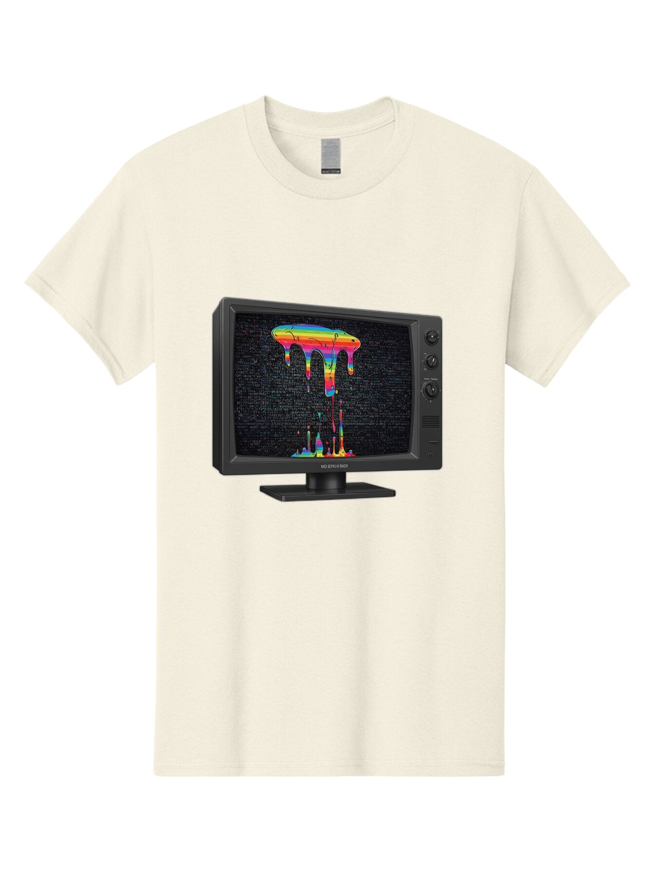 Crt-Tv-Screen Men'S Graphic Tee, 100% Cotton, Comfortable Casual Summer Wear, Machine Washable, Vintage Camera, Old Camera, Antique Camera, Black Camera, Classic Photography, Photography Equipment, Nostalgic Device, Film Camera, Camera Art Baq613 3