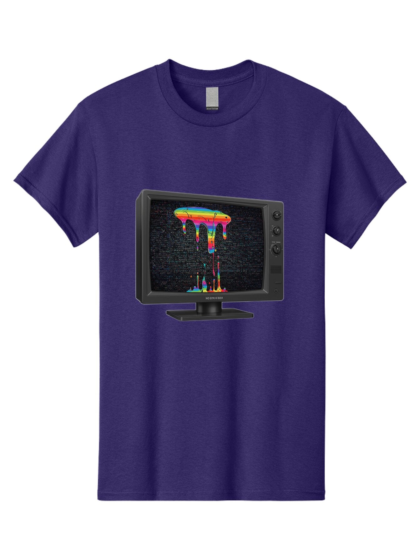 Crt-Tv-Screen Men'S Graphic Tee, 100% Cotton, Comfortable Casual Summer Wear, Machine Washable, Vintage Camera, Old Camera, Antique Camera, Black Camera, Classic Photography, Photography Equipment, Nostalgic Device, Film Camera, Camera Art Baq613 8