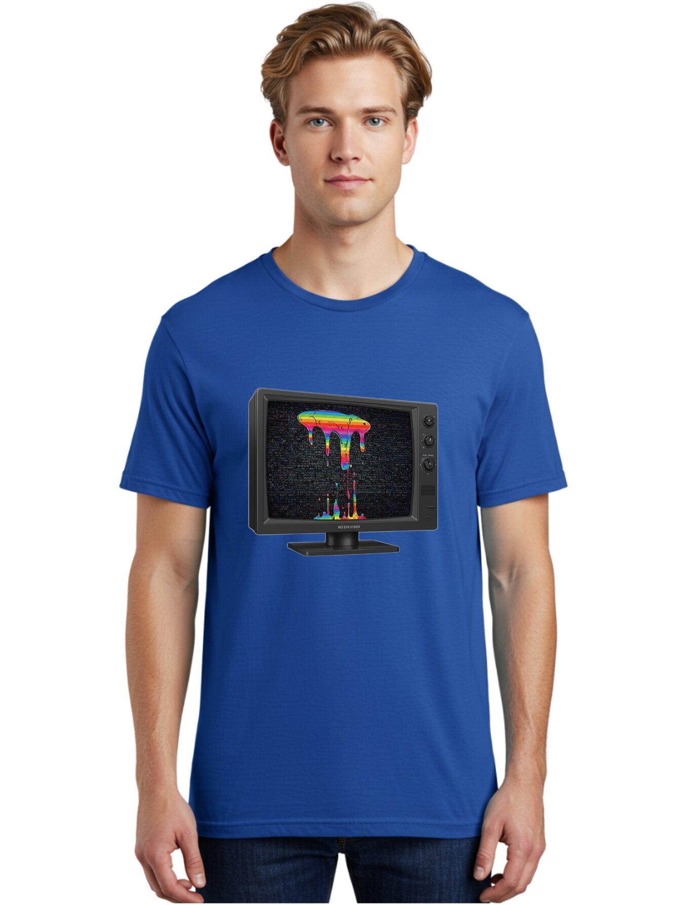Crt-Tv-Screen Men'S Graphic Tee, 100% Cotton, Comfortable Casual Summer Wear, Machine Washable, Vintage Camera, Old Camera, Antique Camera, Black Camera, Classic Photography, Photography Equipment, Nostalgic Device, Film Camera, Camera Art Baq613 27