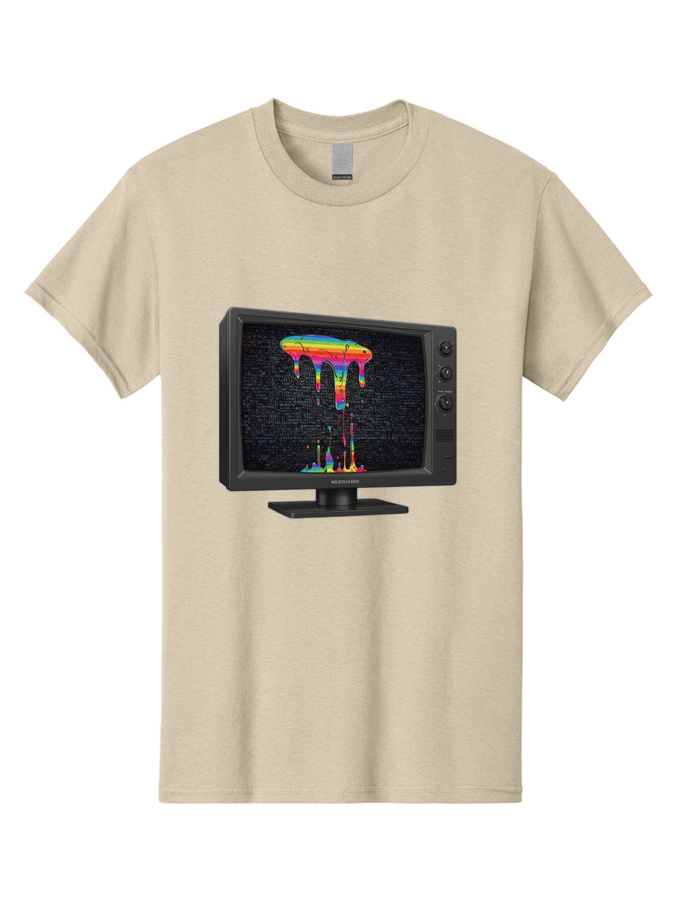 Crt-Tv-Screen Men'S Graphic Tee, 100% Cotton, Comfortable Casual Summer Wear, Machine Washable, Vintage Camera, Old Camera, Antique Camera, Black Camera, Classic Photography, Photography Equipment, Nostalgic Device, Film Camera, Camera Art Baq613 2