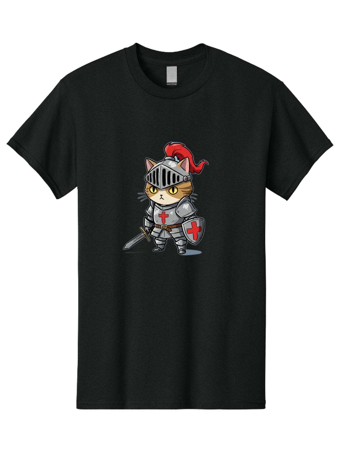 Crusader-Cat Men'S Graphic Tee, 100% Cotton, Comfortable Casual Summer Wear, Machine Washable, Vintage Camera, Old Camera, Antique Camera, Black Camera, Classic Photography, Photography Equipment, Nostalgic Device, Film Camera, Camera Art Baq614 10