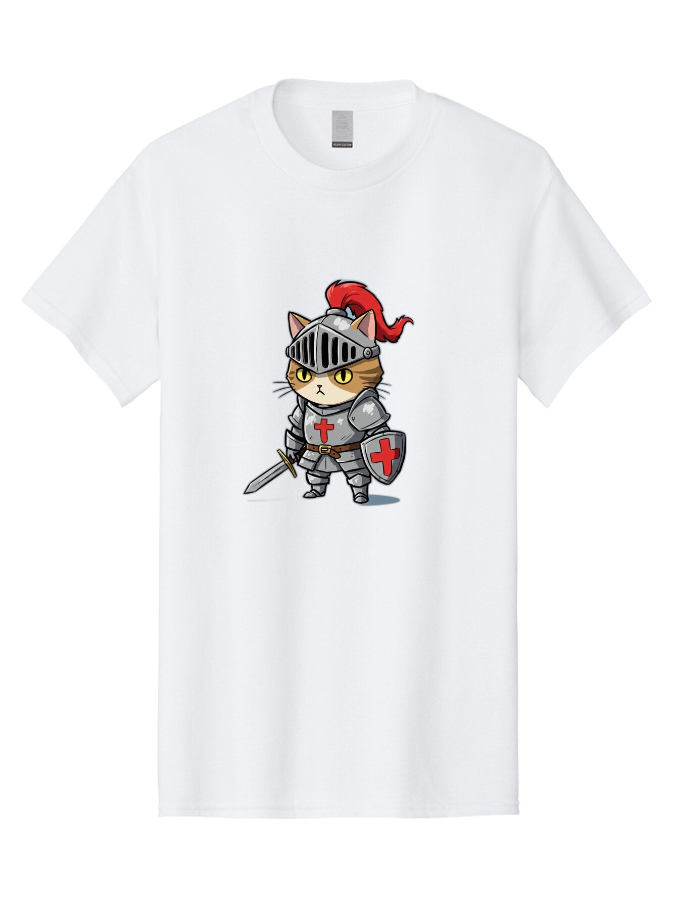 Crusader-Cat Men'S Graphic Tee, 100% Cotton, Comfortable Casual Summer Wear, Machine Washable, Vintage Camera, Old Camera, Antique Camera, Black Camera, Classic Photography, Photography Equipment, Nostalgic Device, Film Camera, Camera Art Baq614