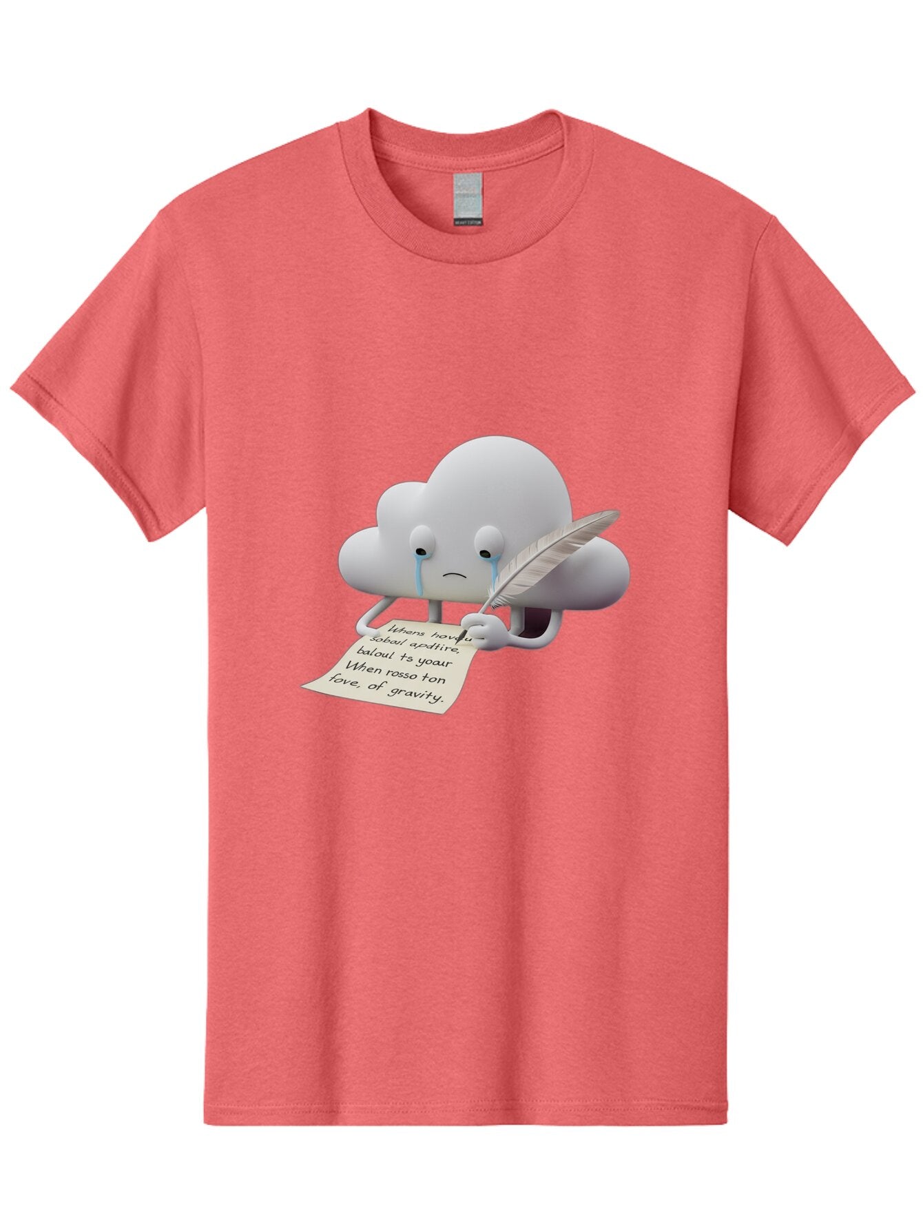 Crying-Cloud-Writing-Poem Men'S Graphic Tee, 100% Cotton, Comfortable Casual Summer Wear, Machine Washable, Vintage Camera, Old Camera, Antique Camera, Black Camera, Classic Photography, Photography Equipment, Nostalgic Device, Film Camera, Baq616 15