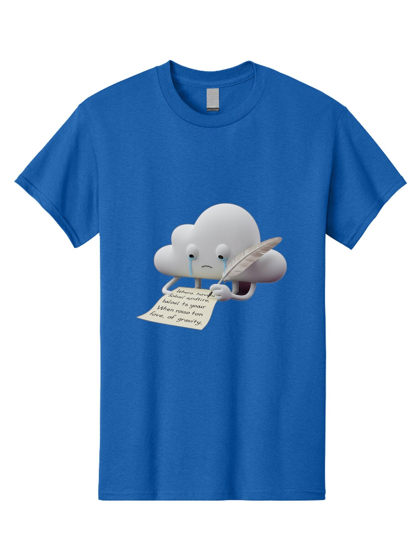 Crying-Cloud-Writing-Poem Men'S Graphic Tee, 100% Cotton, Comfortable Casual Summer Wear, Machine Washable, Vintage Camera, Old Camera, Antique Camera, Black Camera, Classic Photography, Photography Equipment, Nostalgic Device, Film Camera, Baq616 5