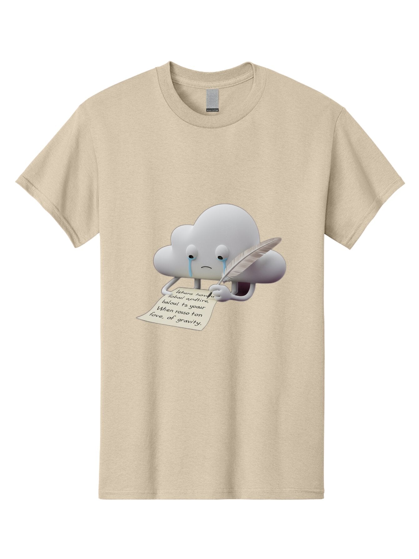 Crying-Cloud-Writing-Poem Men'S Graphic Tee, 100% Cotton, Comfortable Casual Summer Wear, Machine Washable, Vintage Camera, Old Camera, Antique Camera, Black Camera, Classic Photography, Photography Equipment, Nostalgic Device, Film Camera, Baq616 8