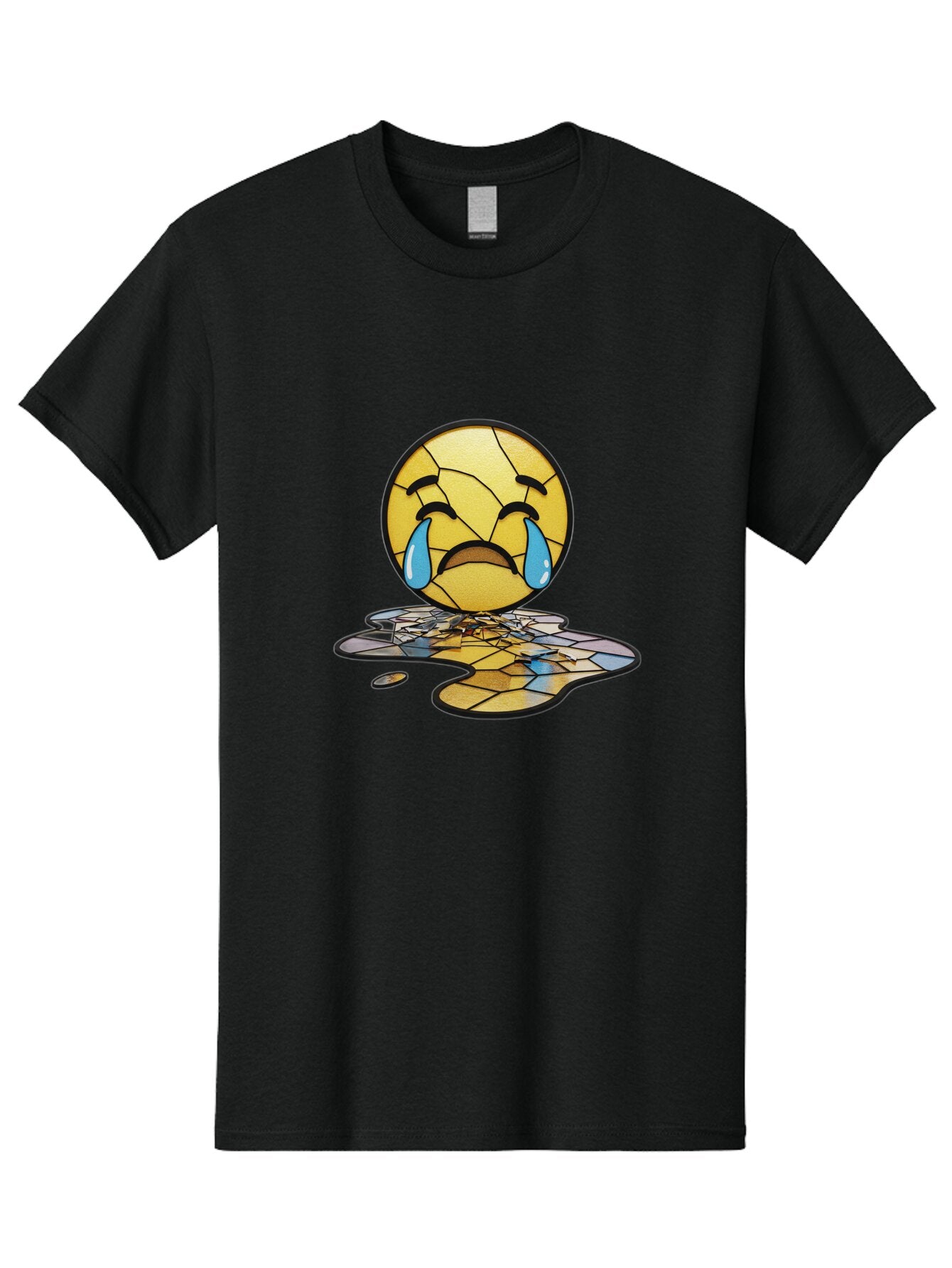Crying-Emoji-1 Men'S Graphic Tee, 100% Cotton, Comfortable Casual Summer Wear, Machine Washable, Vintage Camera, Old Camera, Antique Camera, Black Camera, Classic Photography, Photography Equipment, Nostalgic Device, Film Camera, Camera Art Baq618 11