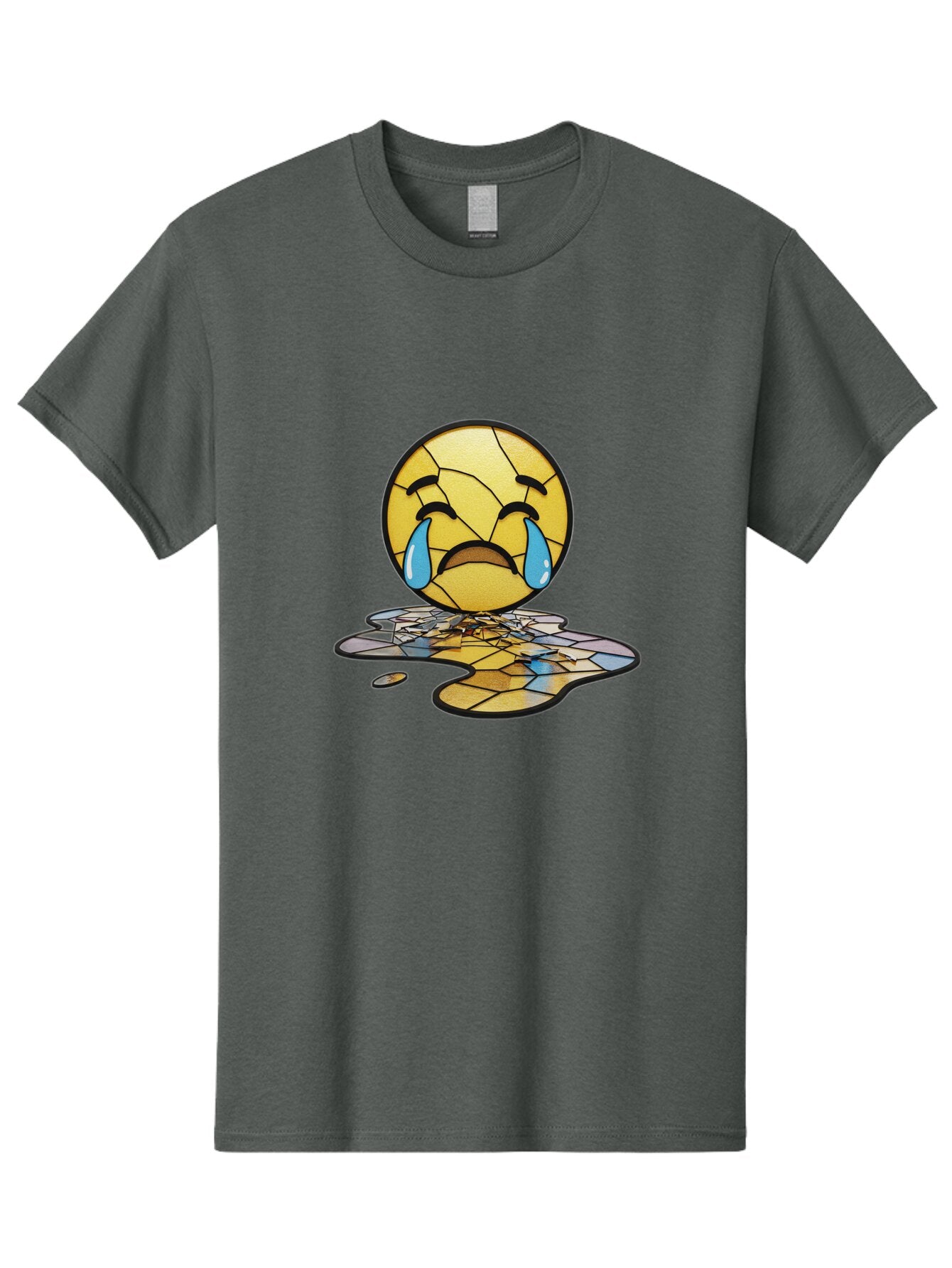 Crying-Emoji-1 Men'S Graphic Tee, 100% Cotton, Comfortable Casual Summer Wear, Machine Washable, Vintage Camera, Old Camera, Antique Camera, Black Camera, Classic Photography, Photography Equipment, Nostalgic Device, Film Camera, Camera Art Baq618 4