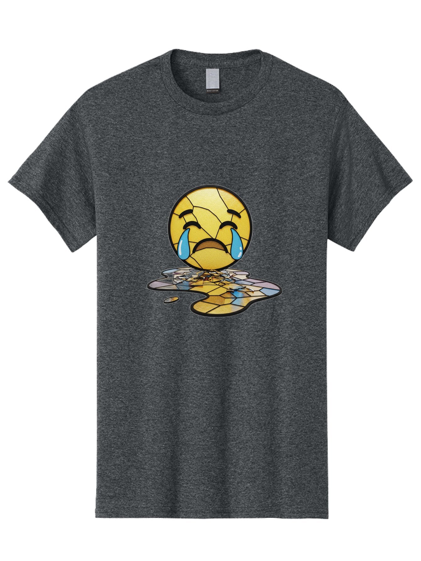 Crying-Emoji-1 Men'S Graphic Tee, 100% Cotton, Comfortable Casual Summer Wear, Machine Washable, Vintage Camera, Old Camera, Antique Camera, Black Camera, Classic Photography, Photography Equipment, Nostalgic Device, Film Camera, Camera Art Baq618 12