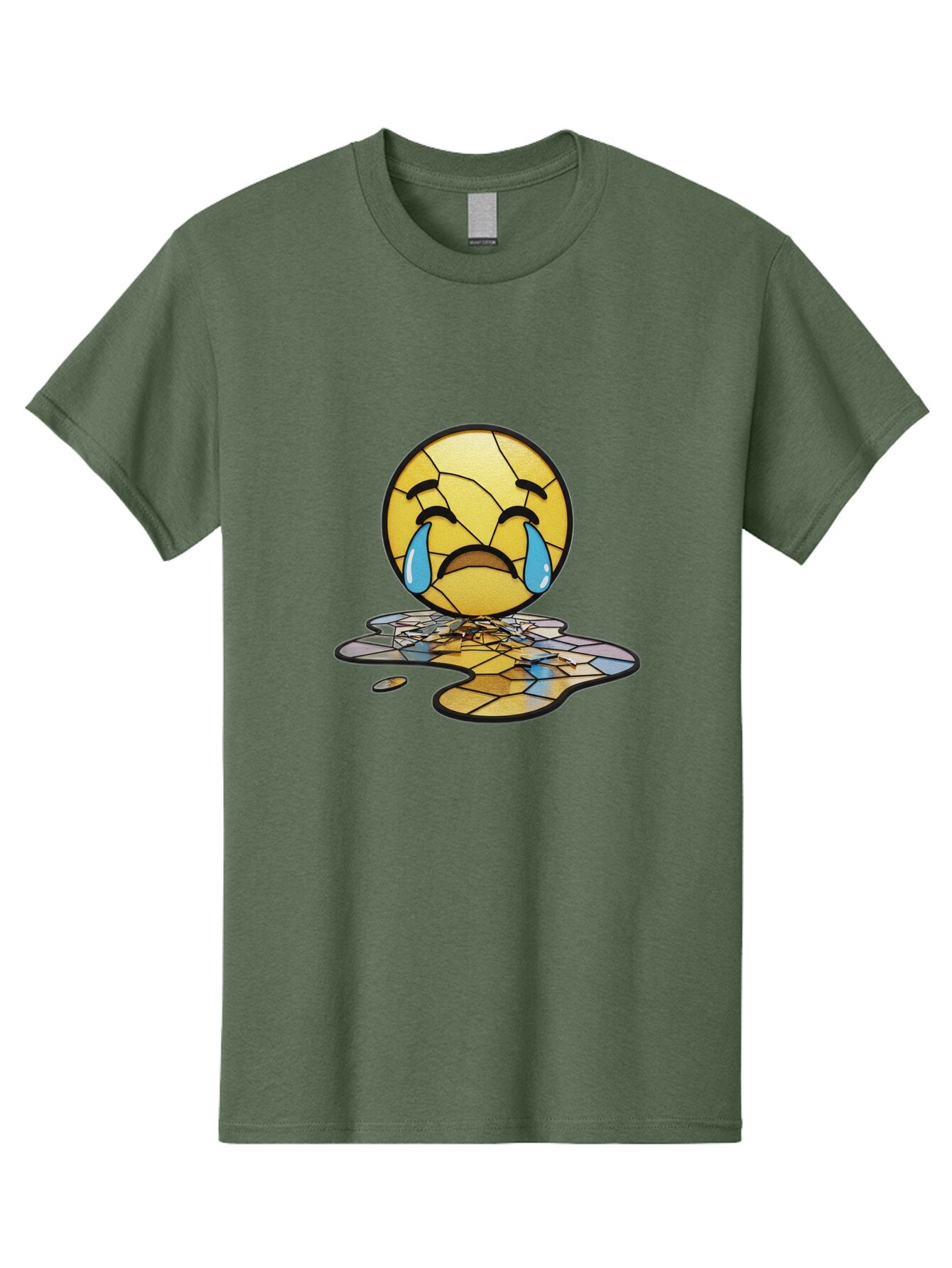 Crying-Emoji-1 Men'S Graphic Tee, 100% Cotton, Comfortable Casual Summer Wear, Machine Washable, Vintage Camera, Old Camera, Antique Camera, Black Camera, Classic Photography, Photography Equipment, Nostalgic Device, Film Camera, Camera Art Baq618 7