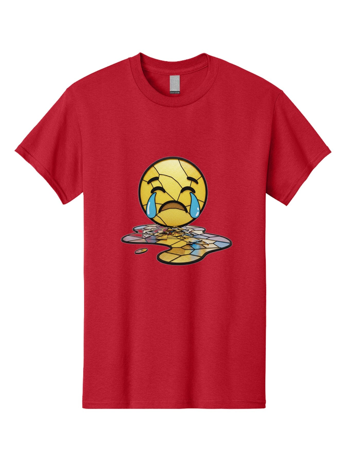 Crying-Emoji-1 Men'S Graphic Tee, 100% Cotton, Comfortable Casual Summer Wear, Machine Washable, Vintage Camera, Old Camera, Antique Camera, Black Camera, Classic Photography, Photography Equipment, Nostalgic Device, Film Camera, Camera Art Baq618 15