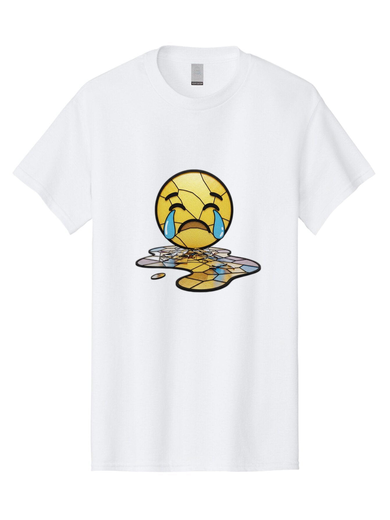Crying-Emoji-1 Men'S Graphic Tee, 100% Cotton, Comfortable Casual Summer Wear, Machine Washable, Vintage Camera, Old Camera, Antique Camera, Black Camera, Classic Photography, Photography Equipment, Nostalgic Device, Film Camera, Camera Art Baq618 1