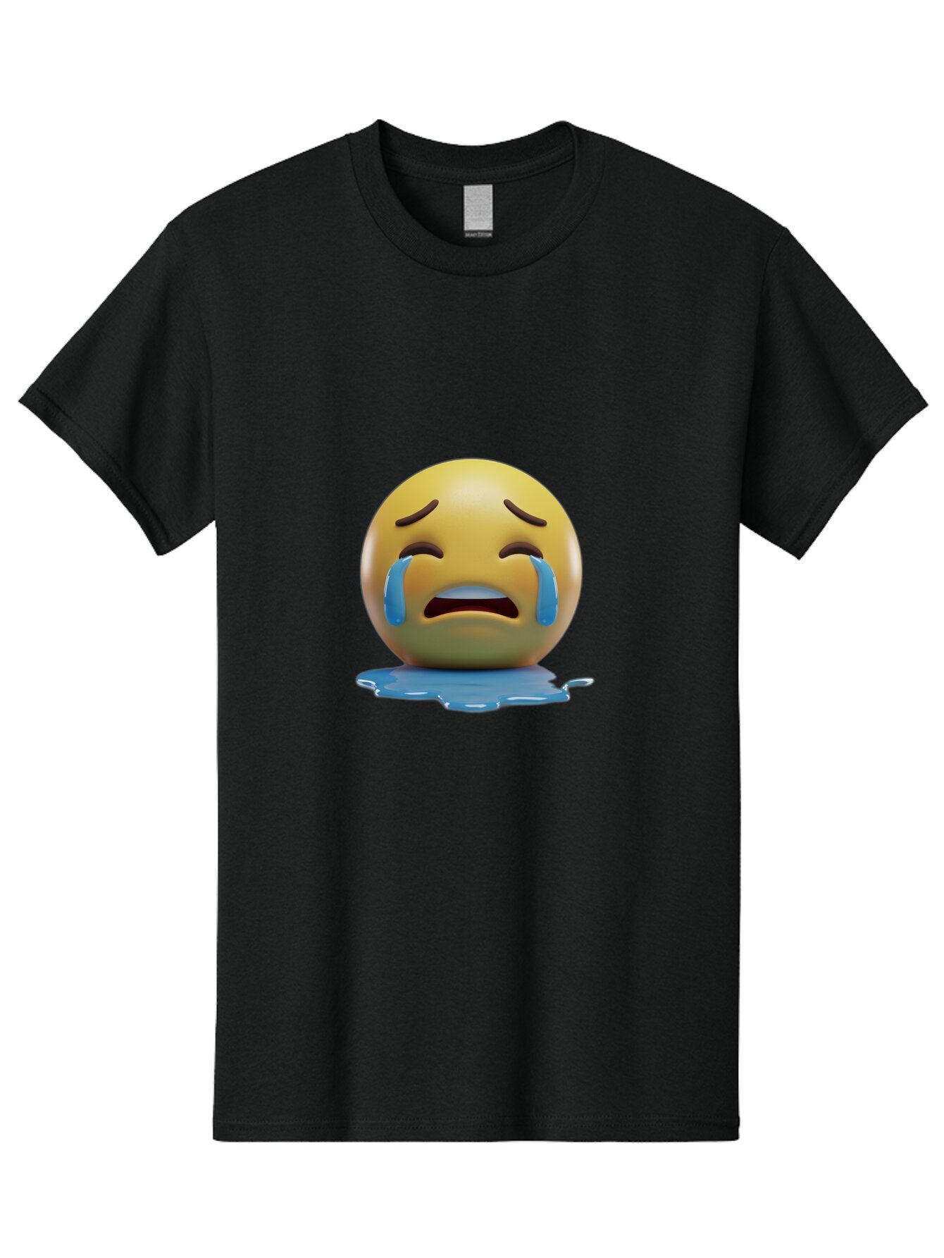Crying-Emoji-2 Men'S Graphic Tee, 100% Cotton, Comfortable Casual Summer Wear, Machine Washable, Vintage Camera, Old Camera, Antique Camera, Black Camera, Classic Photography, Photography Equipment, Nostalgic Device, Film Camera, Camera Art Baq619 14