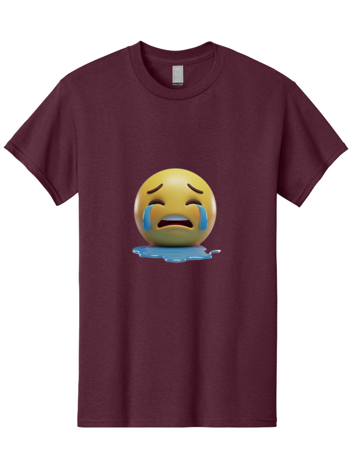 Crying-Emoji-2 Men'S Graphic Tee, 100% Cotton, Comfortable Casual Summer Wear, Machine Washable, Vintage Camera, Old Camera, Antique Camera, Black Camera, Classic Photography, Photography Equipment, Nostalgic Device, Film Camera, Camera Art Baq619 10