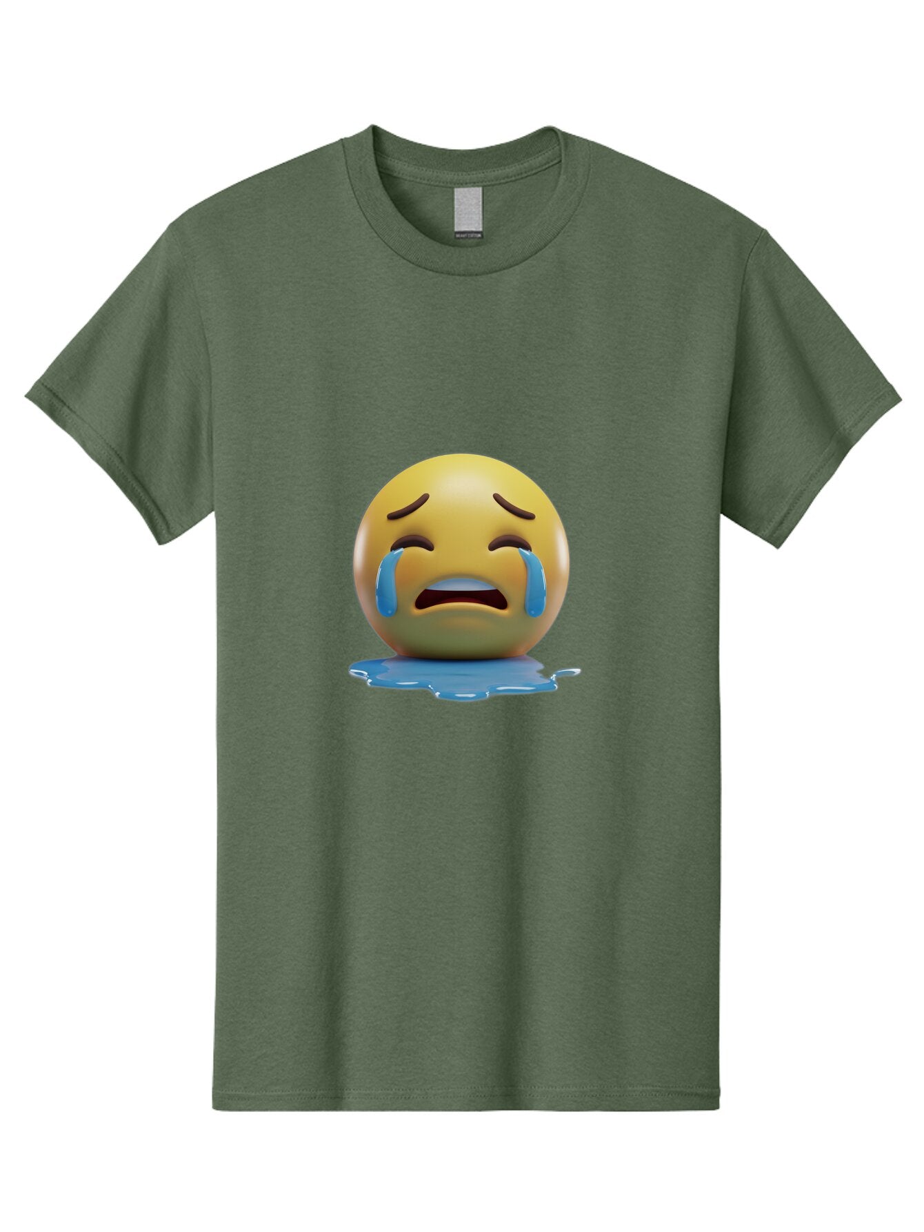 Crying-Emoji-2 Men'S Graphic Tee, 100% Cotton, Comfortable Casual Summer Wear, Machine Washable, Vintage Camera, Old Camera, Antique Camera, Black Camera, Classic Photography, Photography Equipment, Nostalgic Device, Film Camera, Camera Art Baq619 5