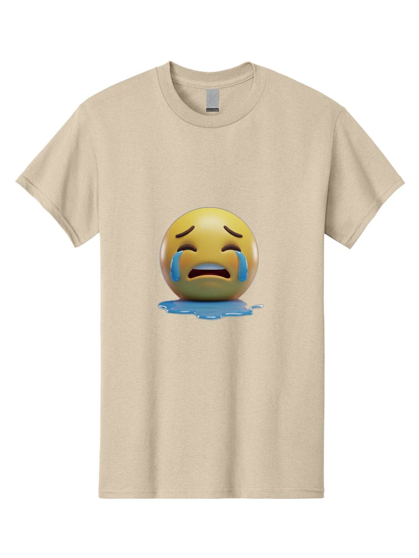Crying-Emoji-2 Men'S Graphic Tee, 100% Cotton, Comfortable Casual Summer Wear, Machine Washable, Vintage Camera, Old Camera, Antique Camera, Black Camera, Classic Photography, Photography Equipment, Nostalgic Device, Film Camera, Camera Art Baq619 8