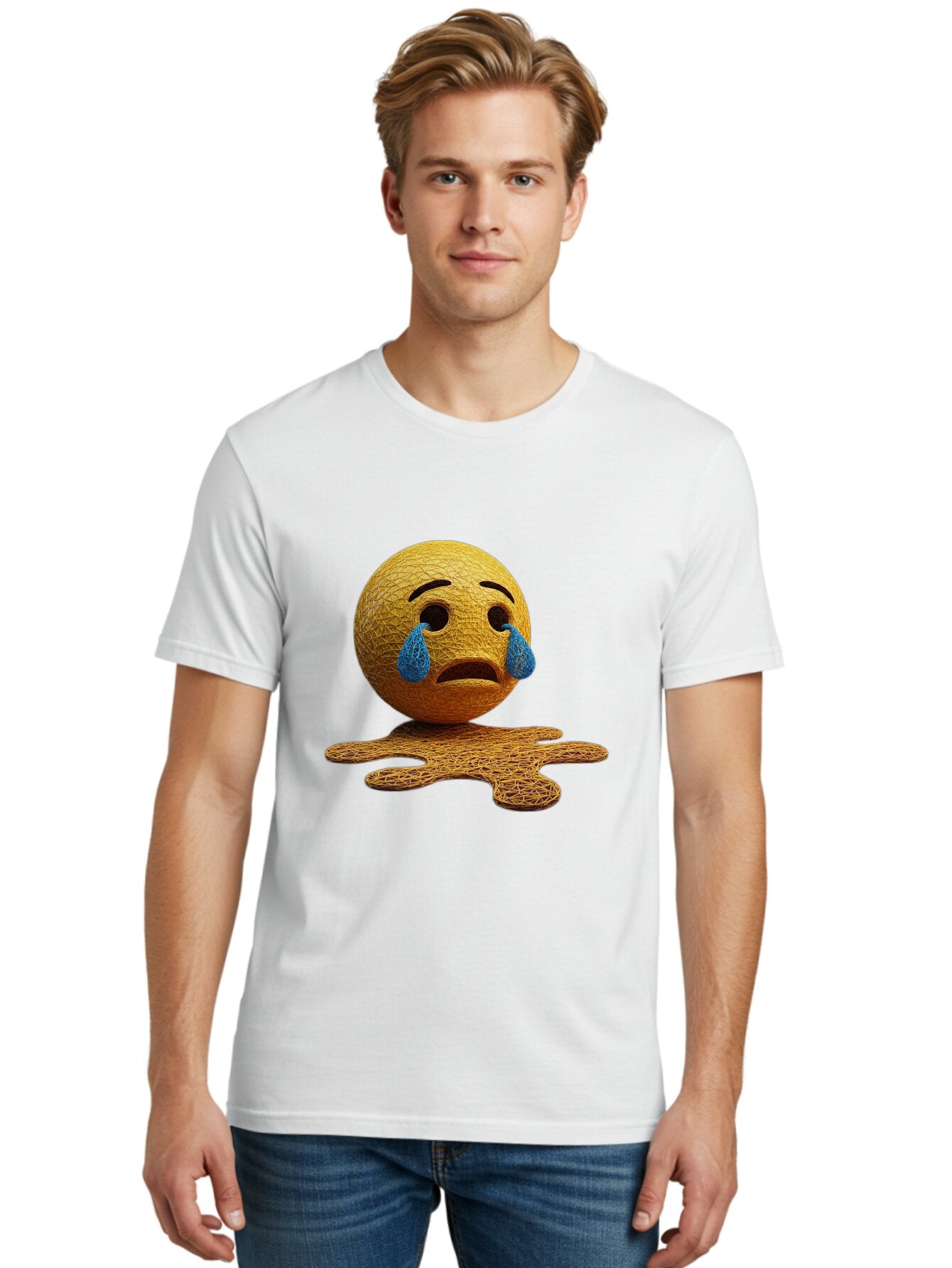 Crying-Emoji-3 Men'S Graphic Tee, 100% Cotton, Comfortable Casual Summer Wear, Machine Washable, Vintage Camera, Old Camera, Antique Camera, Black Camera, Classic Photography, Photography Equipment, Nostalgic Device, Film Camera, Camera Art Baq620 23