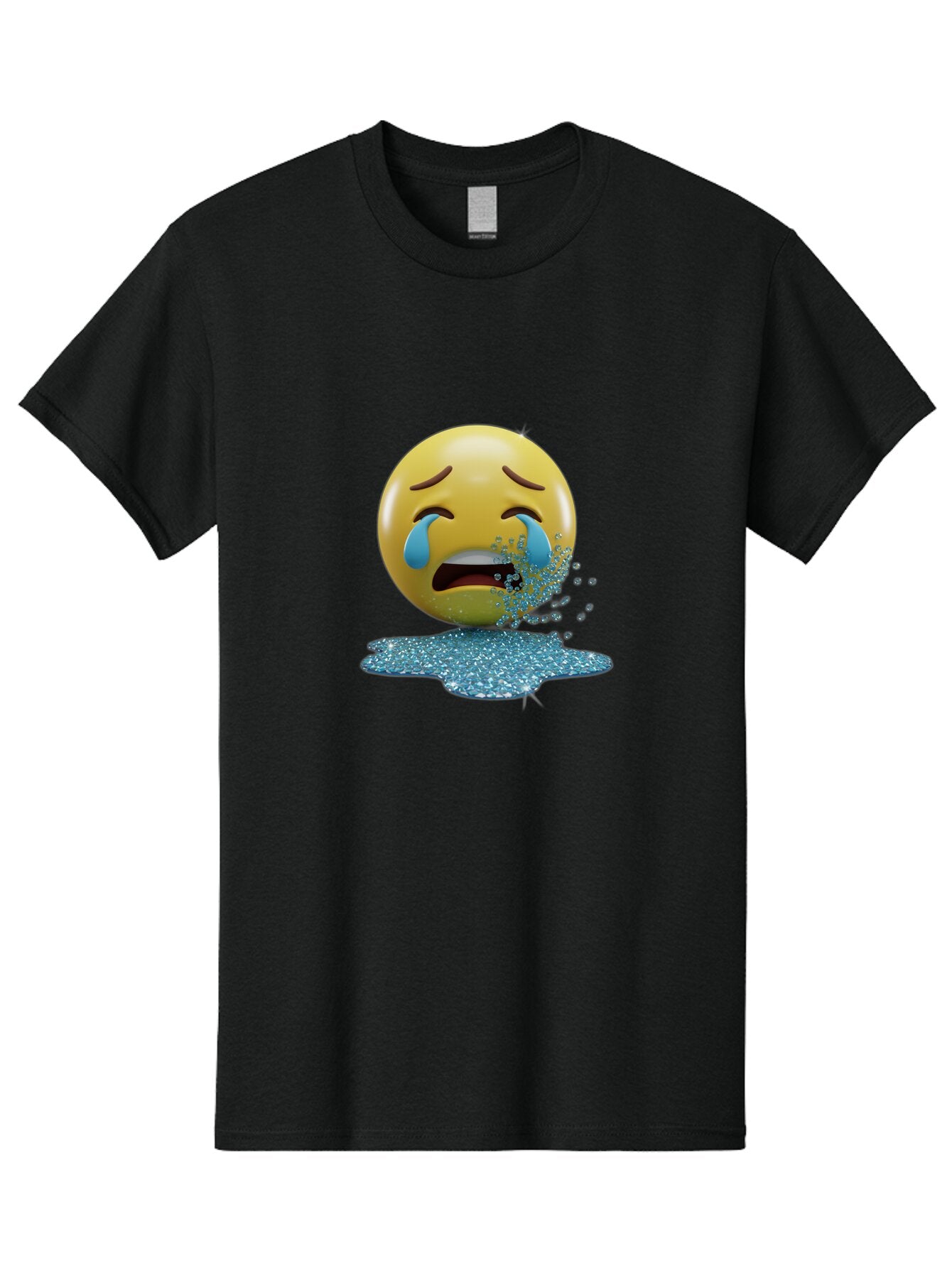 Crying-Emoji Men'S Graphic Tee, 100% Cotton, Comfortable Casual Summer Wear, Machine Washable, Vintage Camera, Old Camera, Antique Camera, Black Camera, Classic Photography, Photography Equipment, Nostalgic Device, Film Camera, Camera Art Baq621 4