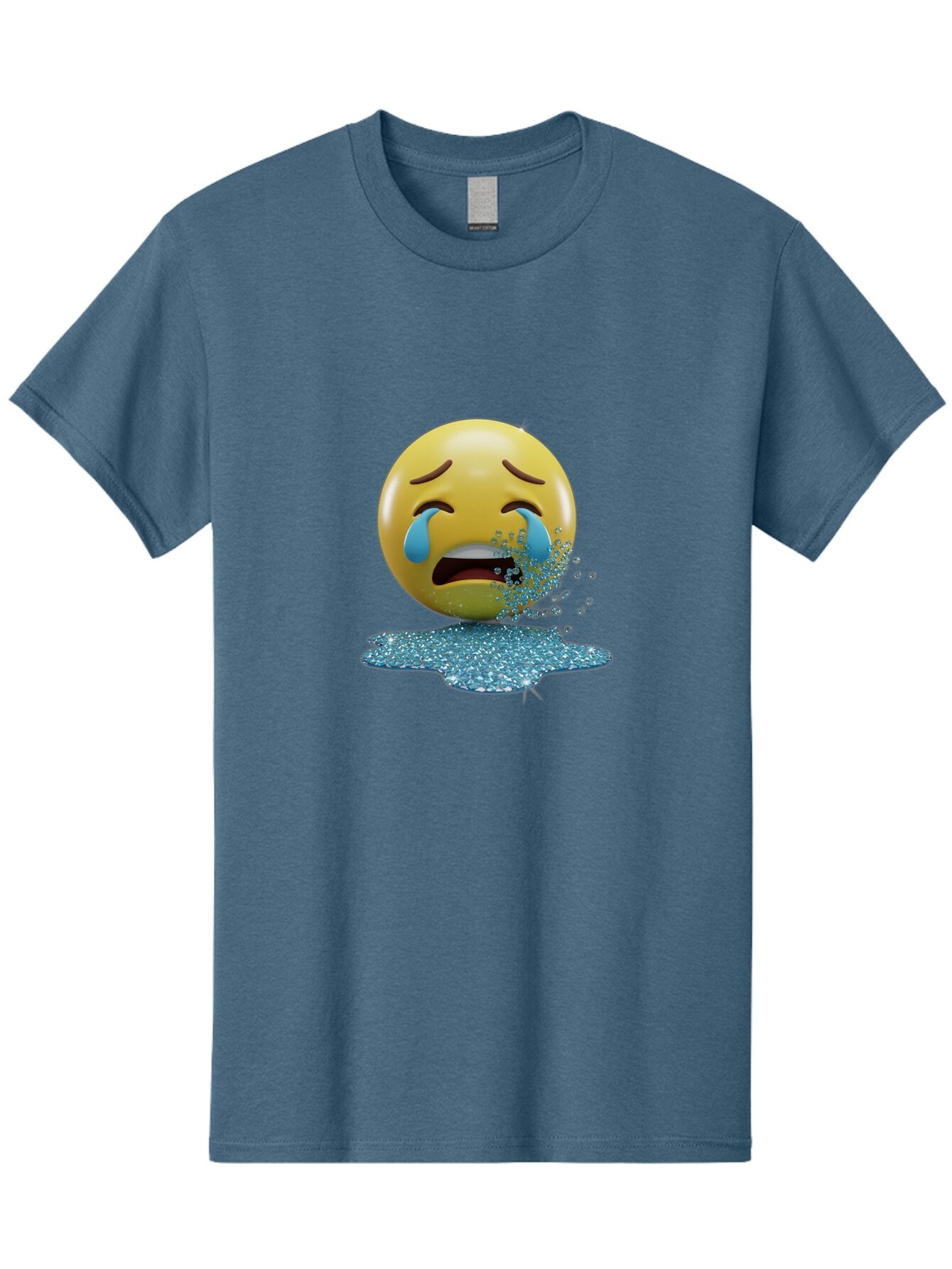 Crying-Emoji Men'S Graphic Tee, 100% Cotton, Comfortable Casual Summer Wear, Machine Washable, Vintage Camera, Old Camera, Antique Camera, Black Camera, Classic Photography, Photography Equipment, Nostalgic Device, Film Camera, Camera Art Baq621 15