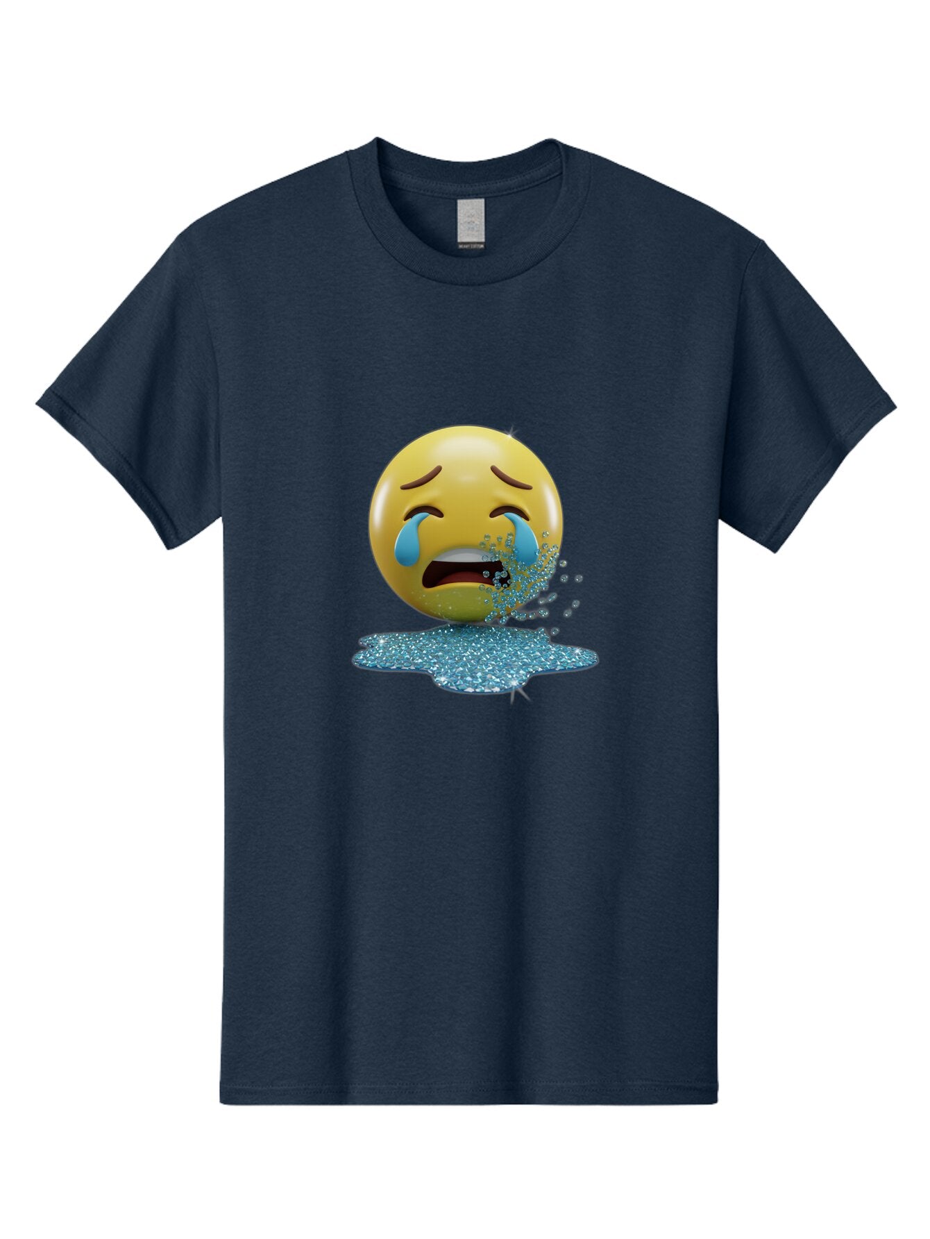 Crying-Emoji Men'S Graphic Tee, 100% Cotton, Comfortable Casual Summer Wear, Machine Washable, Vintage Camera, Old Camera, Antique Camera, Black Camera, Classic Photography, Photography Equipment, Nostalgic Device, Film Camera, Camera Art Baq621 5