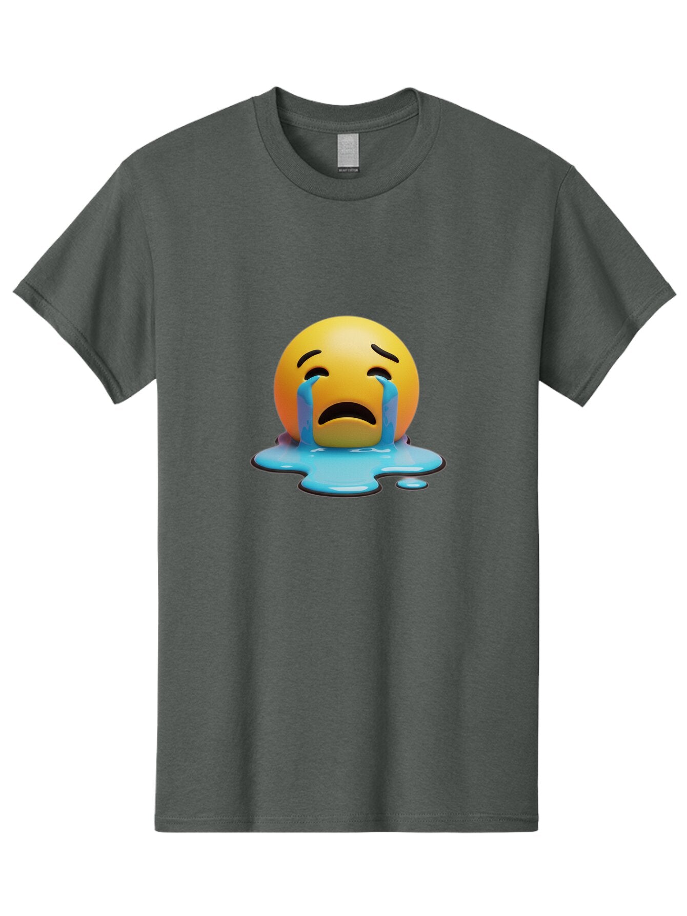 Crying-Face-1 Men'S Graphic Tee, 100% Cotton, Comfortable Casual Summer Wear, Machine Washable, Vintage Camera, Old Camera, Antique Camera, Black Camera, Classic Photography, Photography Equipment, Nostalgic Device, Film Camera, Camera Art Baq622 14