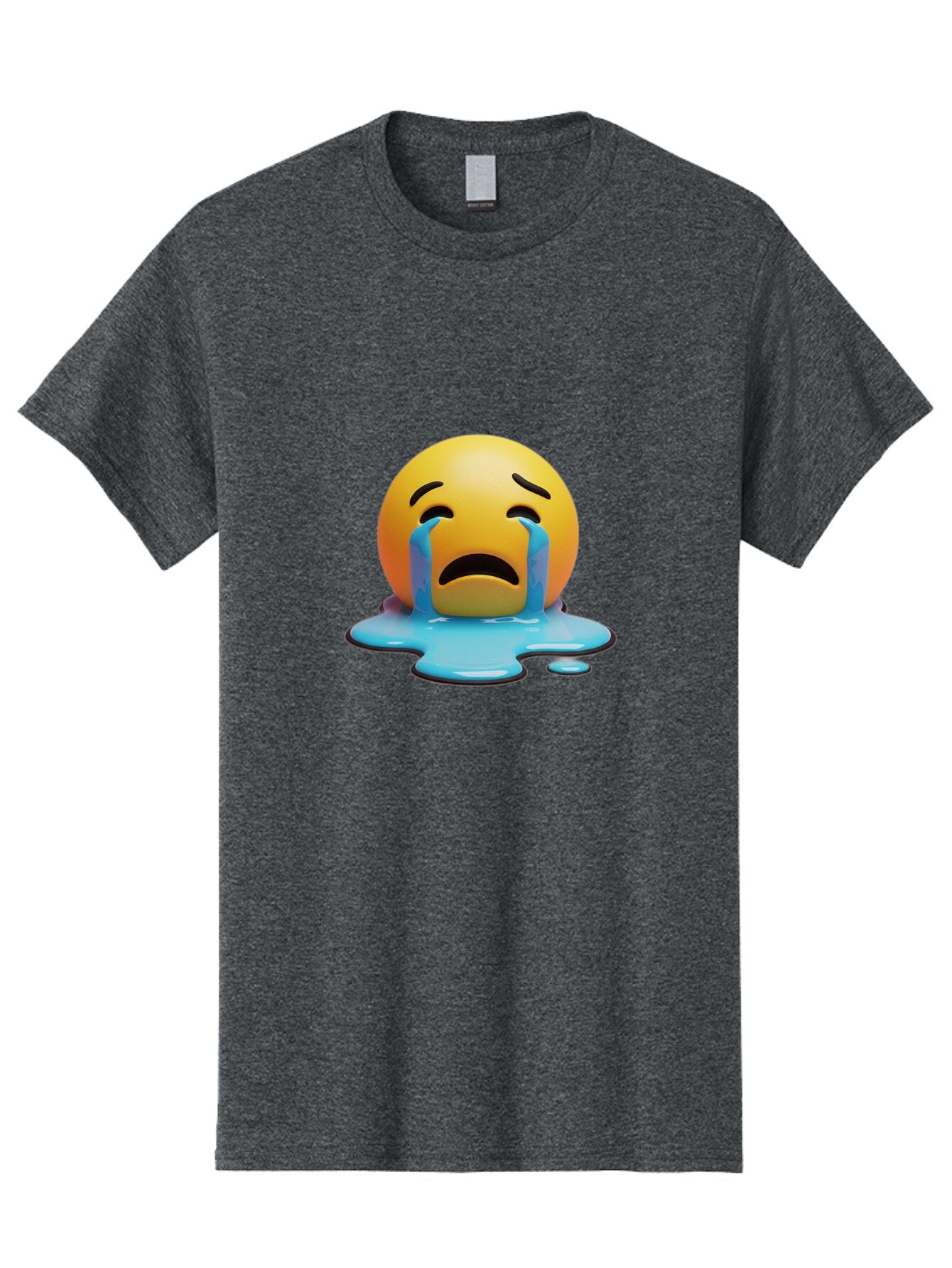 Crying-Face-1 Men'S Graphic Tee, 100% Cotton, Comfortable Casual Summer Wear, Machine Washable, Vintage Camera, Old Camera, Antique Camera, Black Camera, Classic Photography, Photography Equipment, Nostalgic Device, Film Camera, Camera Art Baq622 15