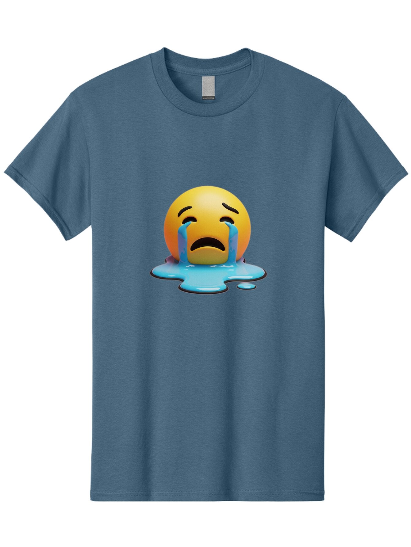 Crying-Face-1 Men'S Graphic Tee, 100% Cotton, Comfortable Casual Summer Wear, Machine Washable, Vintage Camera, Old Camera, Antique Camera, Black Camera, Classic Photography, Photography Equipment, Nostalgic Device, Film Camera, Camera Art Baq622 4