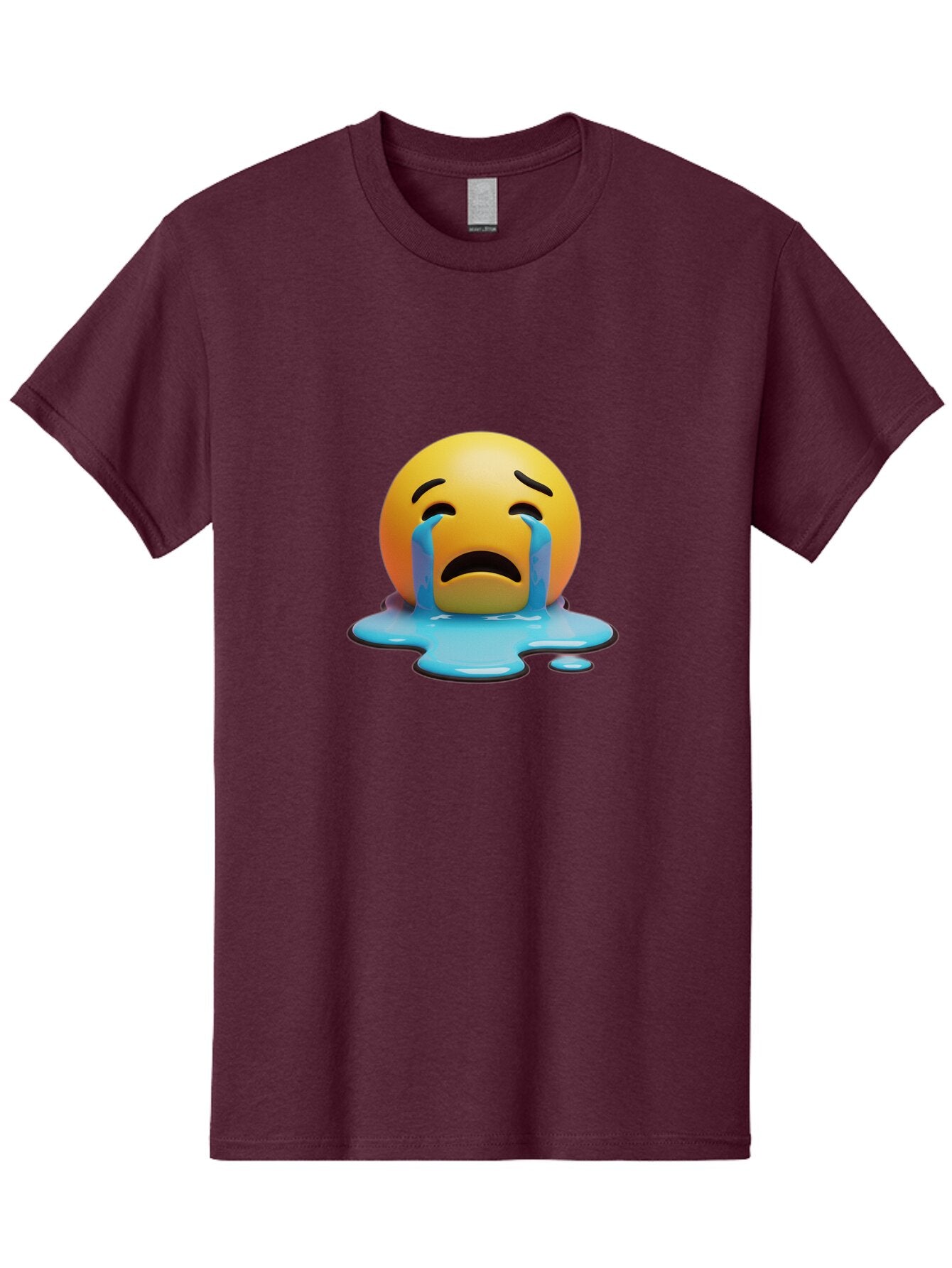 Crying-Face-1 Men'S Graphic Tee, 100% Cotton, Comfortable Casual Summer Wear, Machine Washable, Vintage Camera, Old Camera, Antique Camera, Black Camera, Classic Photography, Photography Equipment, Nostalgic Device, Film Camera, Camera Art Baq622 11
