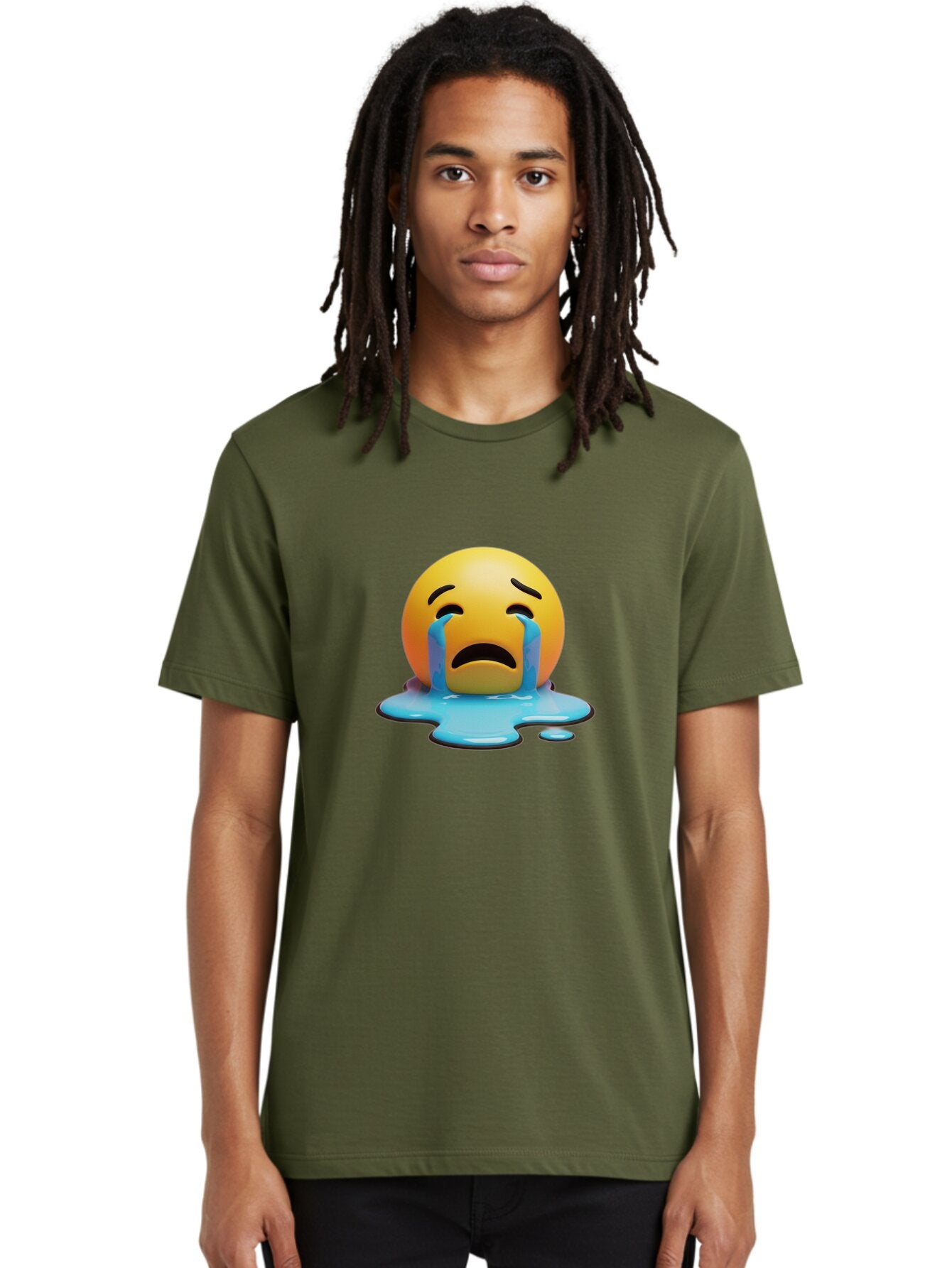 Crying-Face-1 Men'S Graphic Tee, 100% Cotton, Comfortable Casual Summer Wear, Machine Washable, Vintage Camera, Old Camera, Antique Camera, Black Camera, Classic Photography, Photography Equipment, Nostalgic Device, Film Camera, Camera Art Baq622 16
