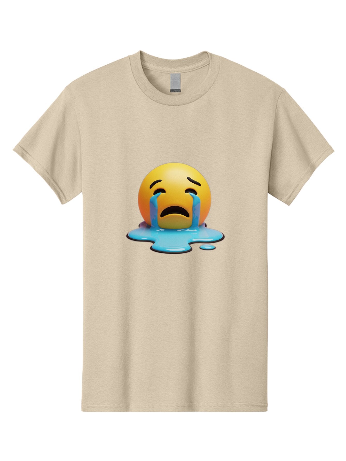 Crying-Face-1 Men'S Graphic Tee, 100% Cotton, Comfortable Casual Summer Wear, Machine Washable, Vintage Camera, Old Camera, Antique Camera, Black Camera, Classic Photography, Photography Equipment, Nostalgic Device, Film Camera, Camera Art Baq622 8