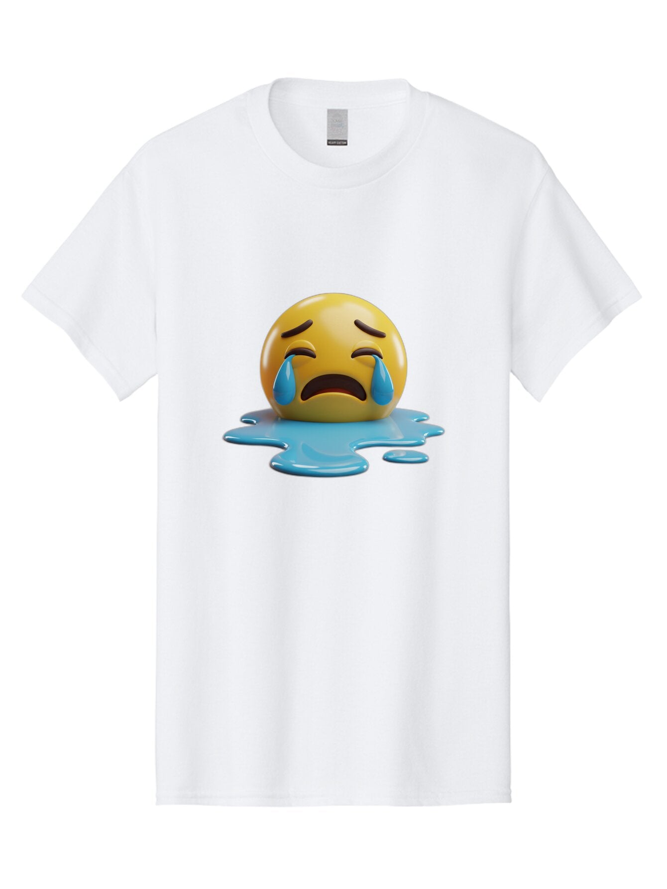 Crying-Face-2 Men'S Graphic Tee, 100% Cotton, Comfortable Casual Summer Wear, Machine Washable, Vintage Camera, Old Camera, Antique Camera, Black Camera, Classic Photography, Photography Equipment, Nostalgic Device, Film Camera, Camera Art Baq623 11