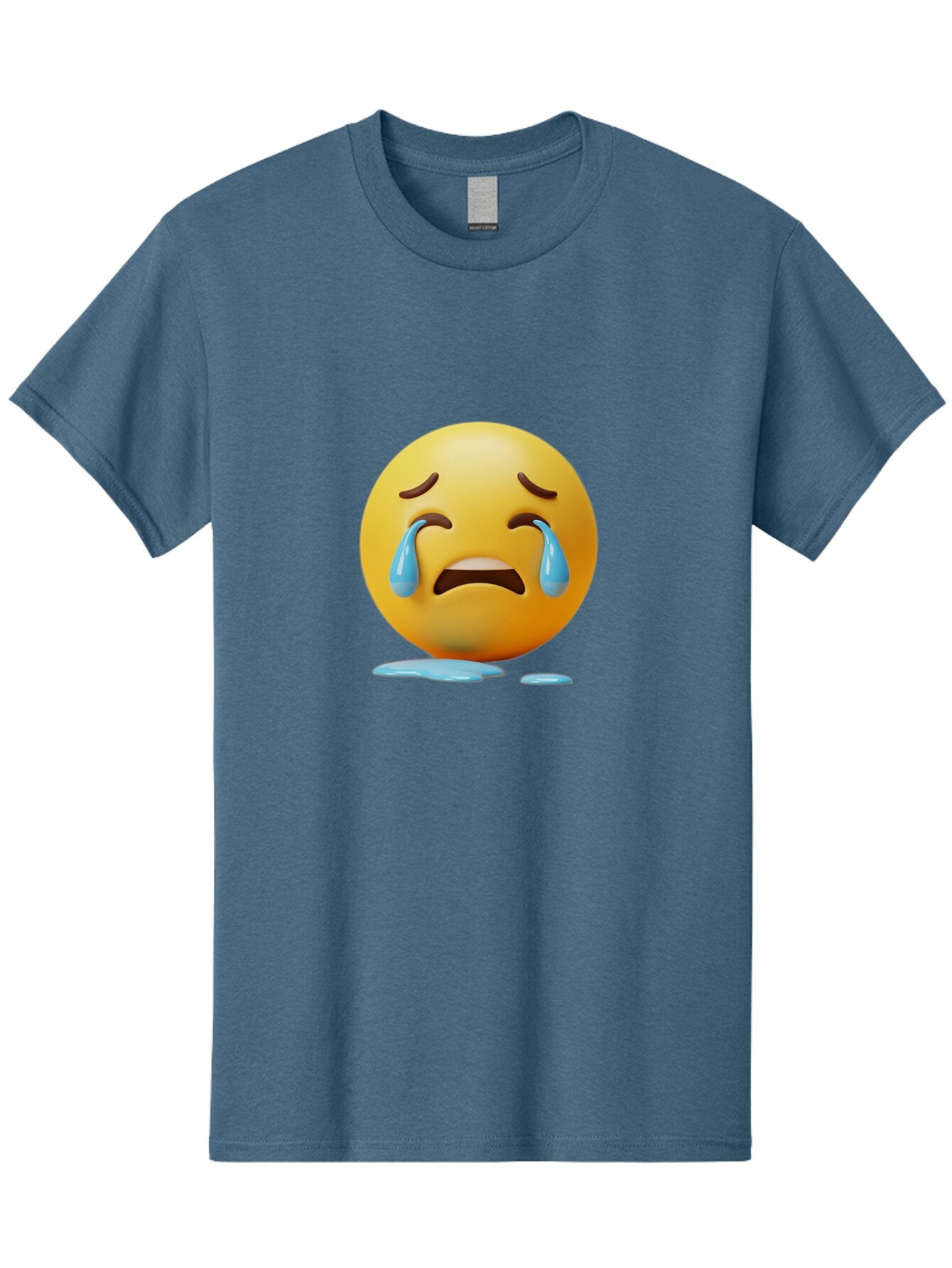 Crying-Face-Emoji-1 Men'S Graphic Tee, 100% Cotton, Comfortable Casual Summer Wear, Machine Washable, Vintage Camera, Old Camera, Antique Camera, Black Camera, Classic Photography, Photography Equipment, Nostalgic Device, Film Camera, Baq624 12