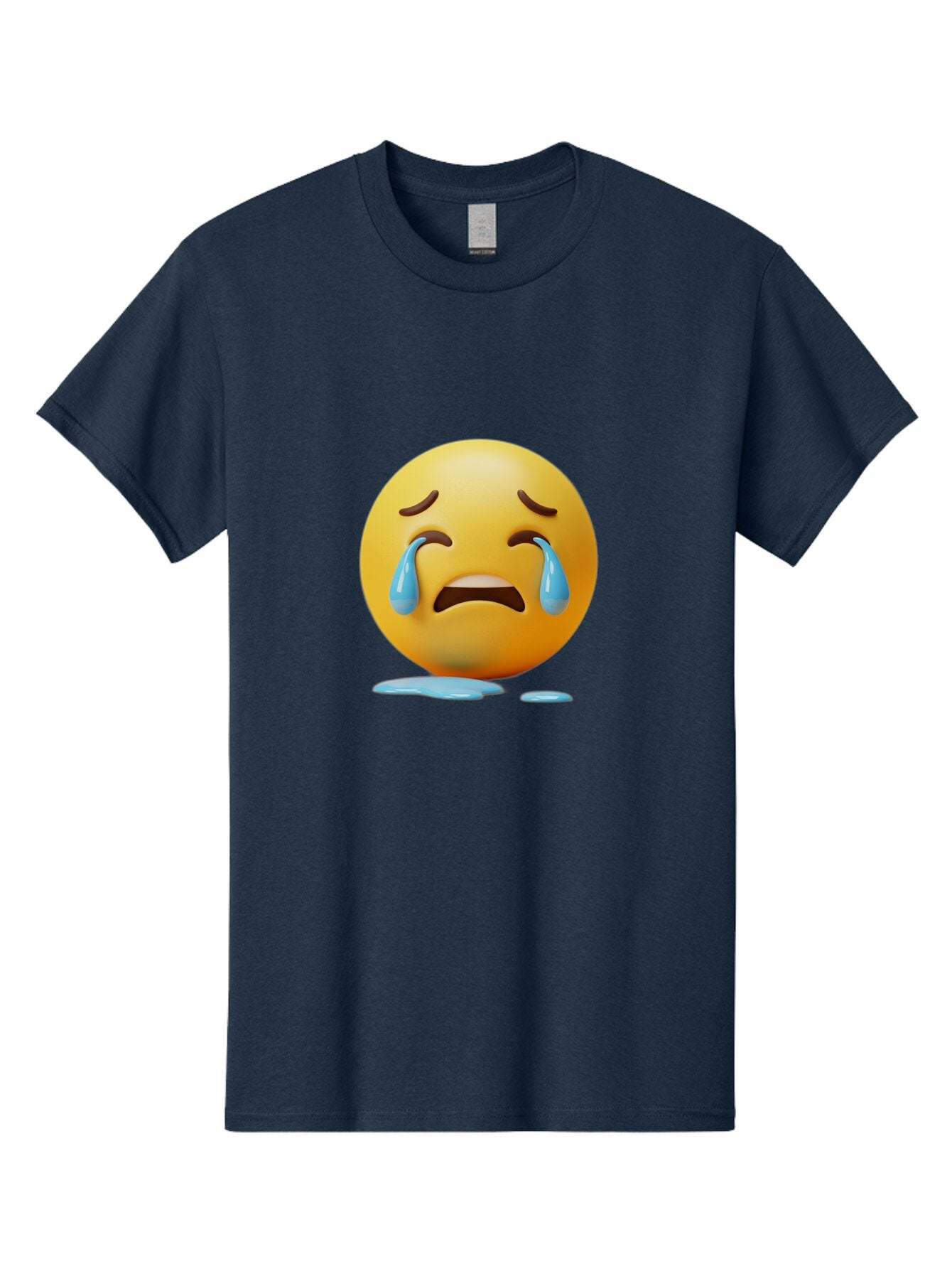 Crying-Face-Emoji-1 Men'S Graphic Tee, 100% Cotton, Comfortable Casual Summer Wear, Machine Washable, Vintage Camera, Old Camera, Antique Camera, Black Camera, Classic Photography, Photography Equipment, Nostalgic Device, Film Camera, Baq624 8